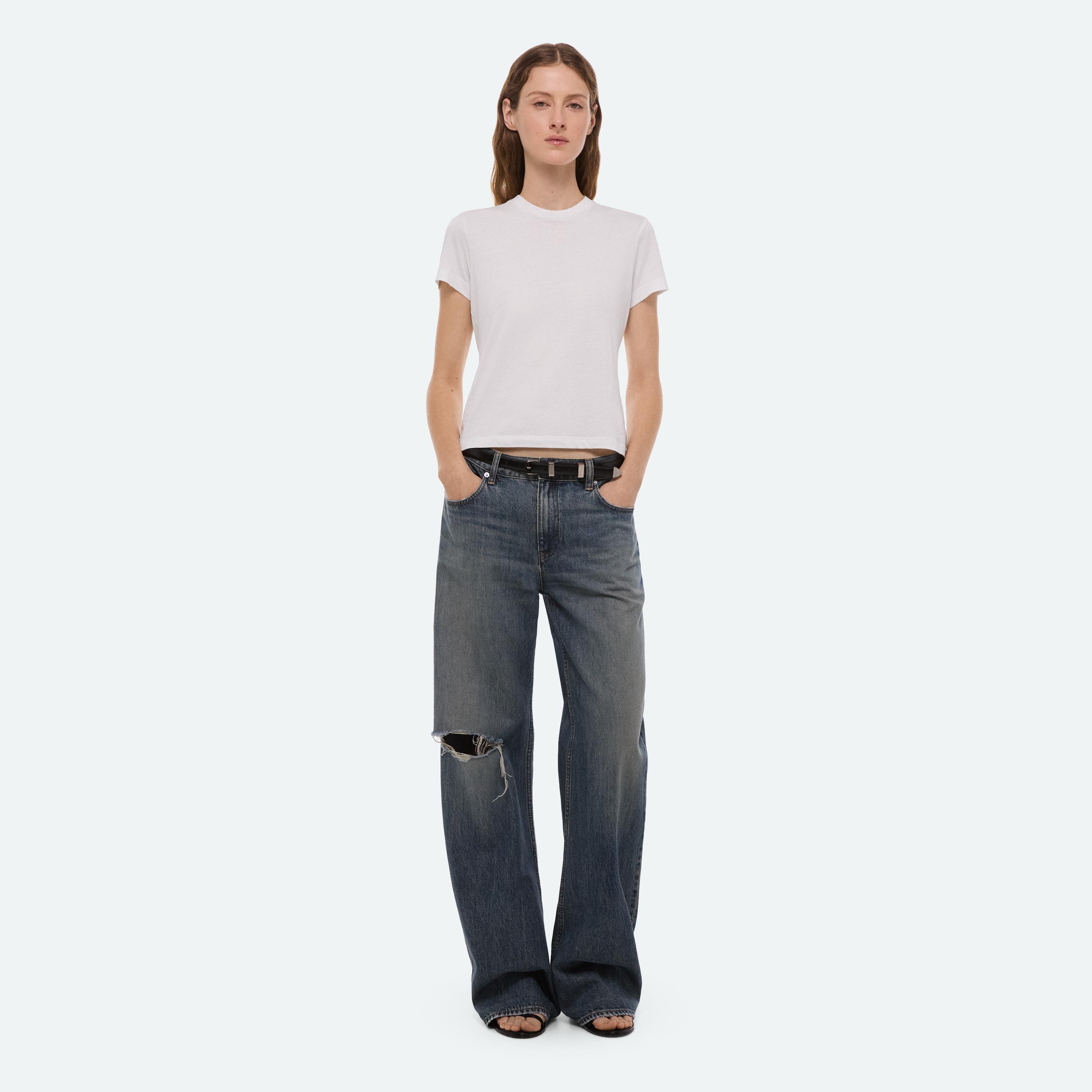 Destroyed Bootcut Jeans