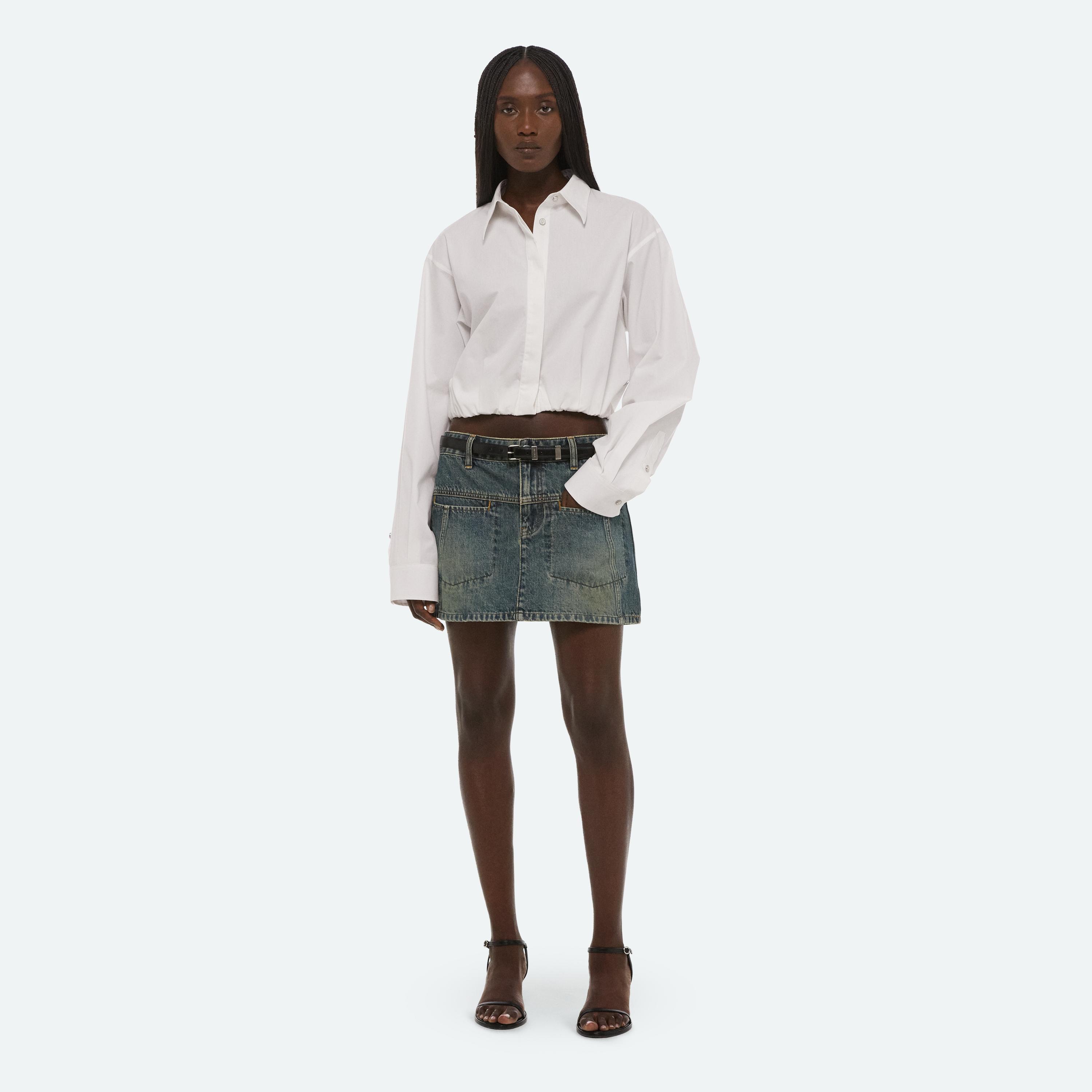 Denim Mini Skirt