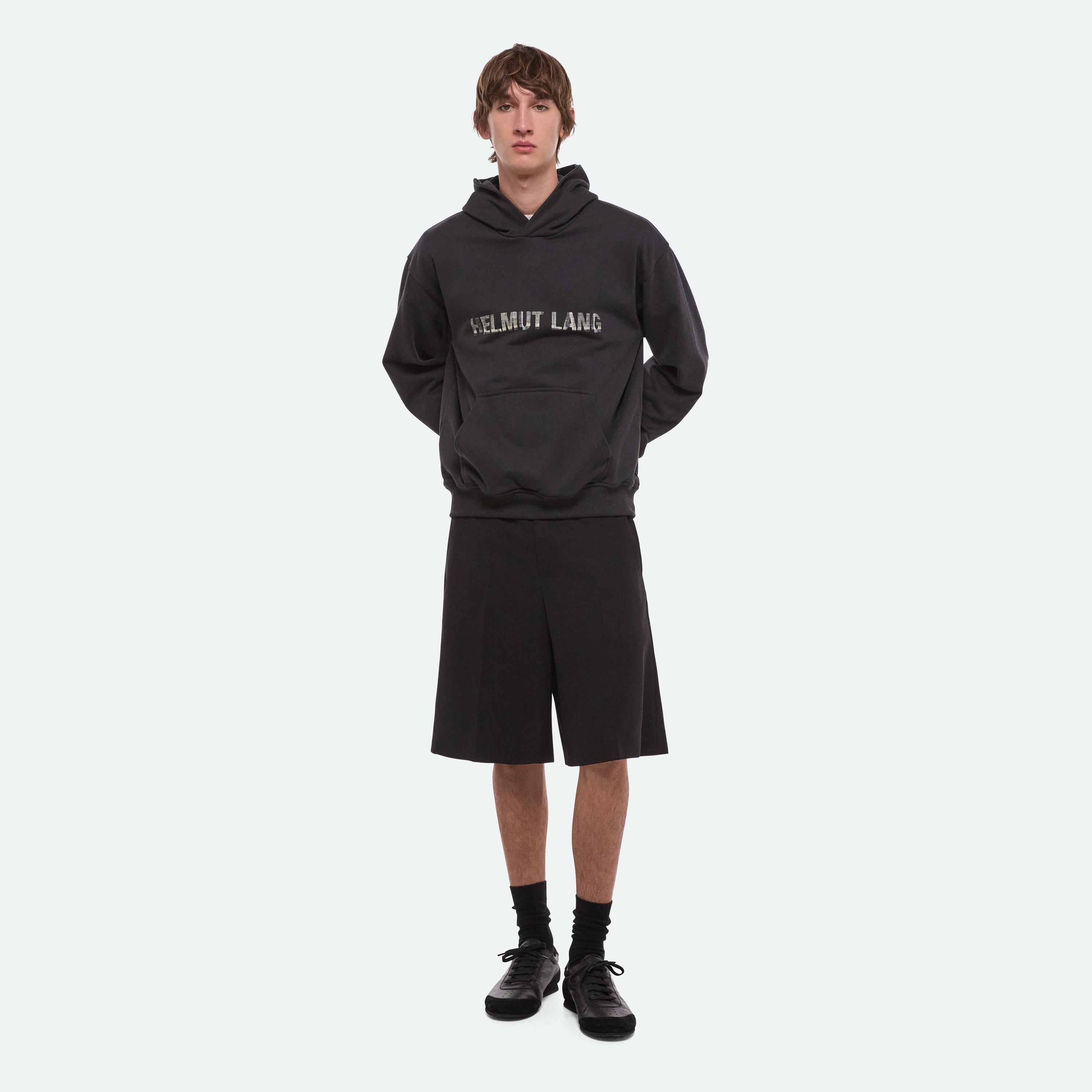 Plaid Logo Hoodie
