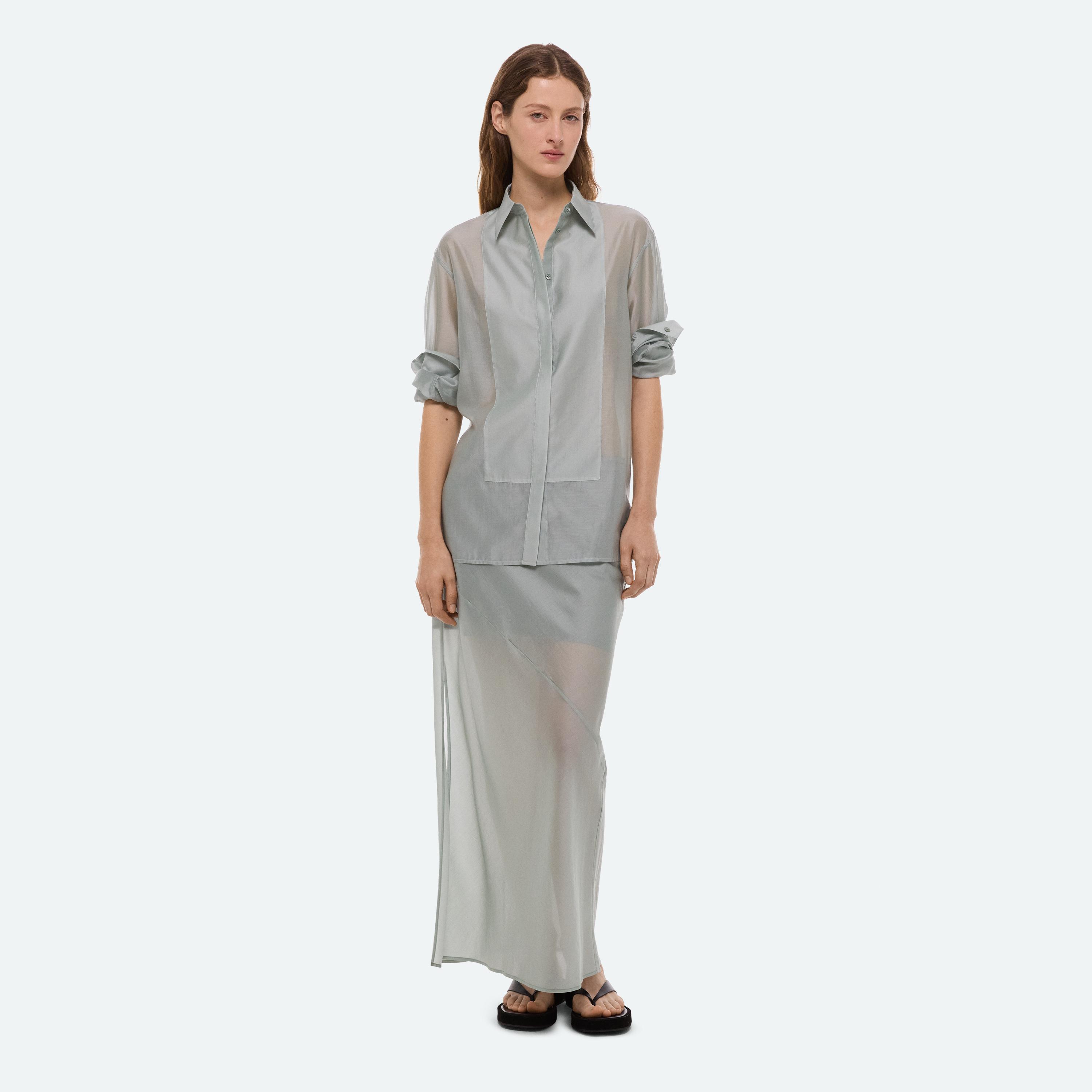 Sheer Tux Shirt