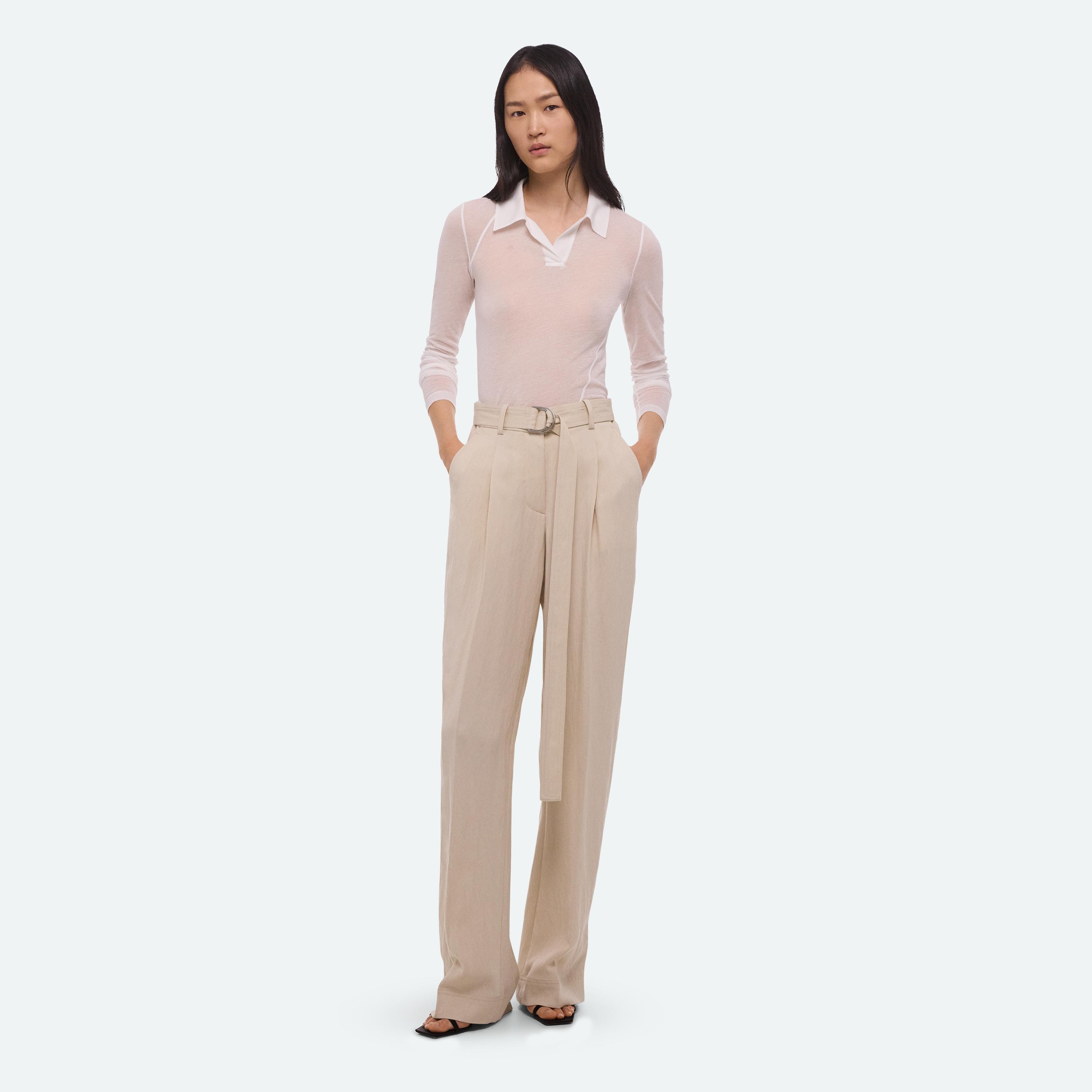 RELAXED PLEATED TROUSER