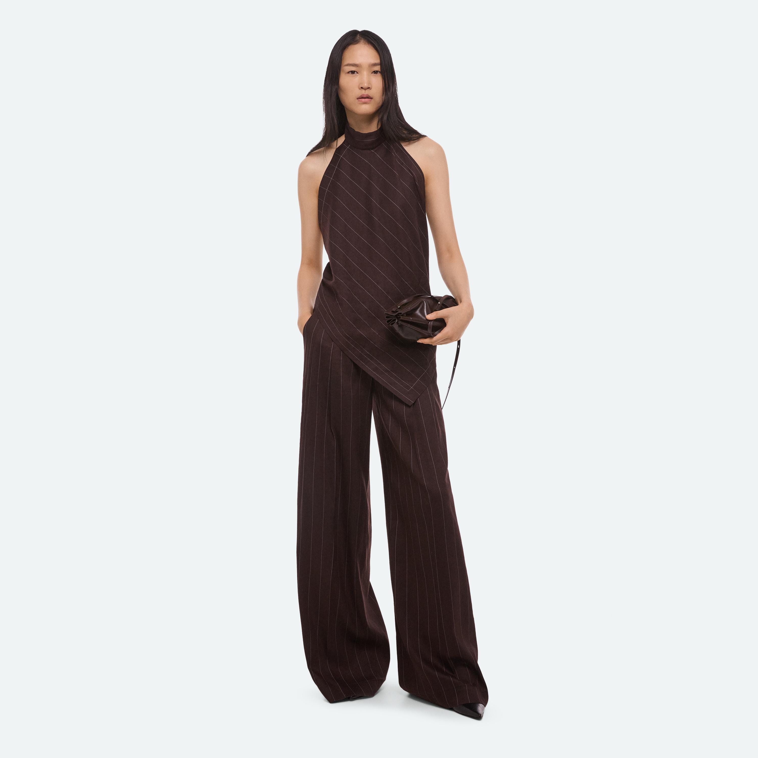 Double-Pleated Wide Trouser