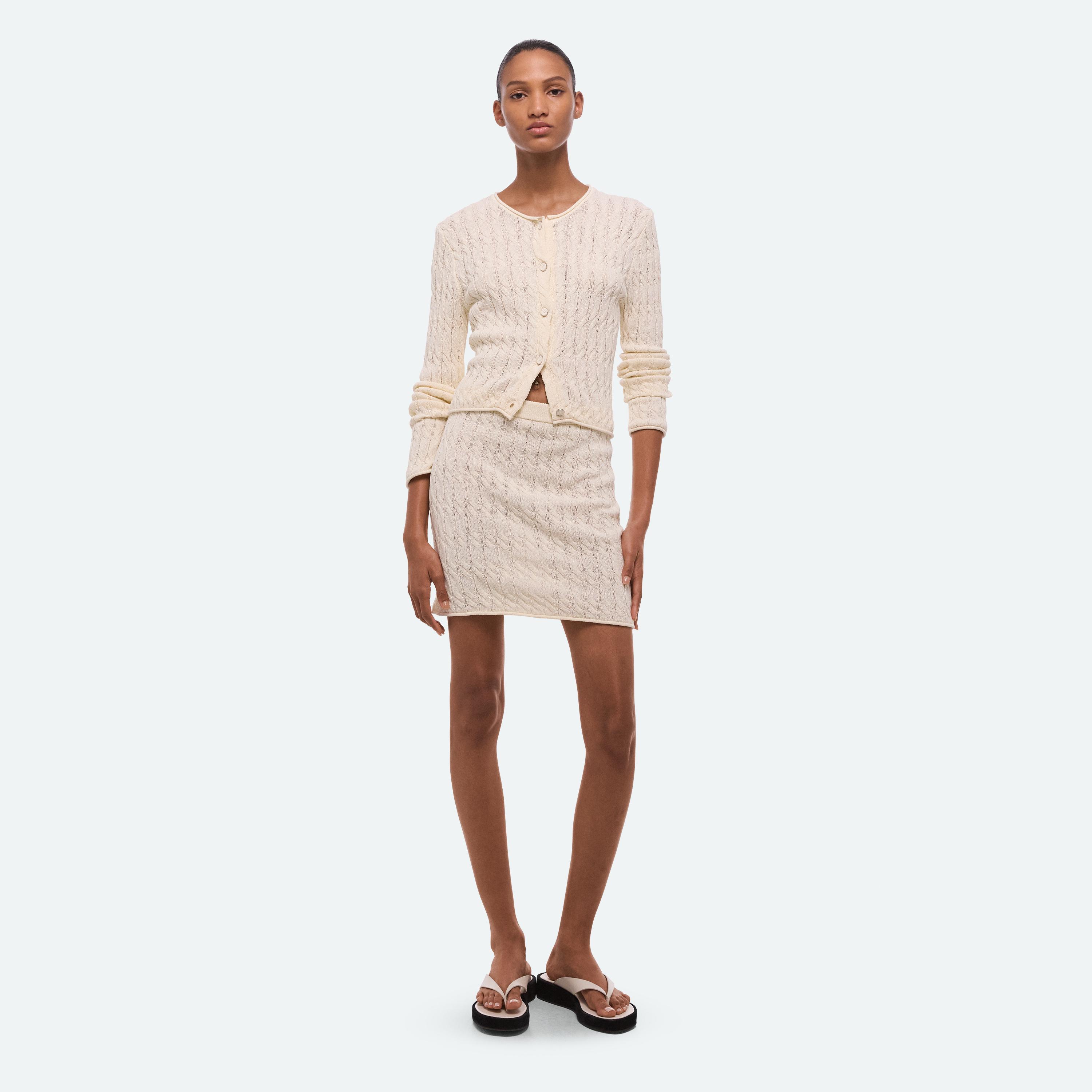 CABLE MINI SKIRT