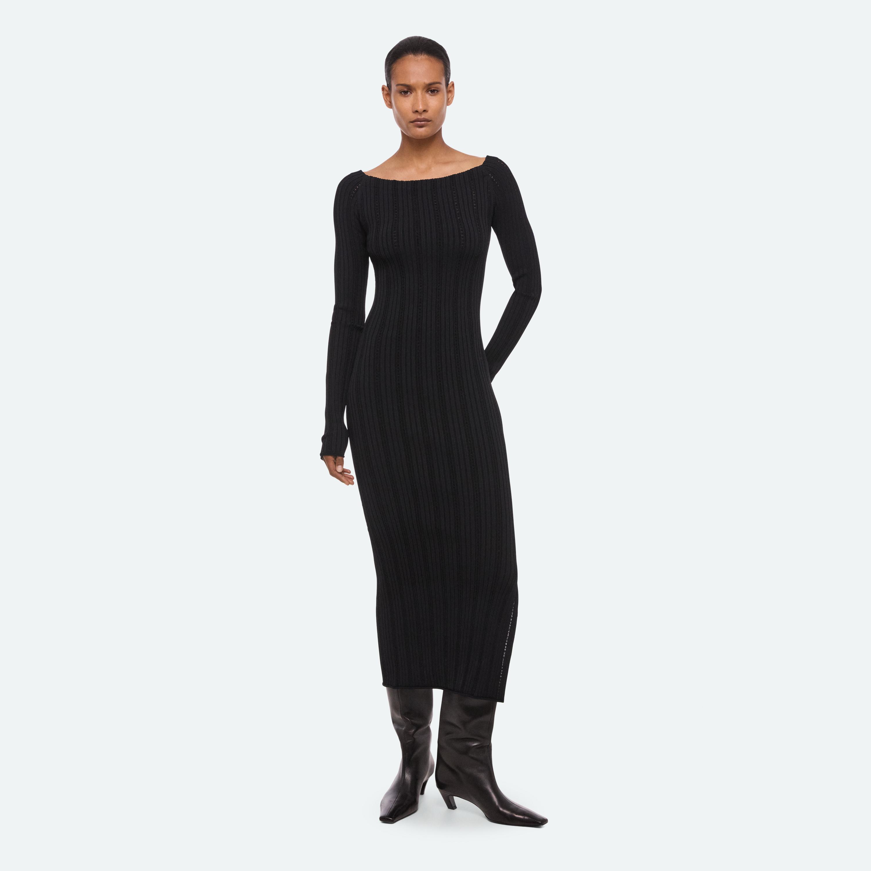 Open Rib Dress