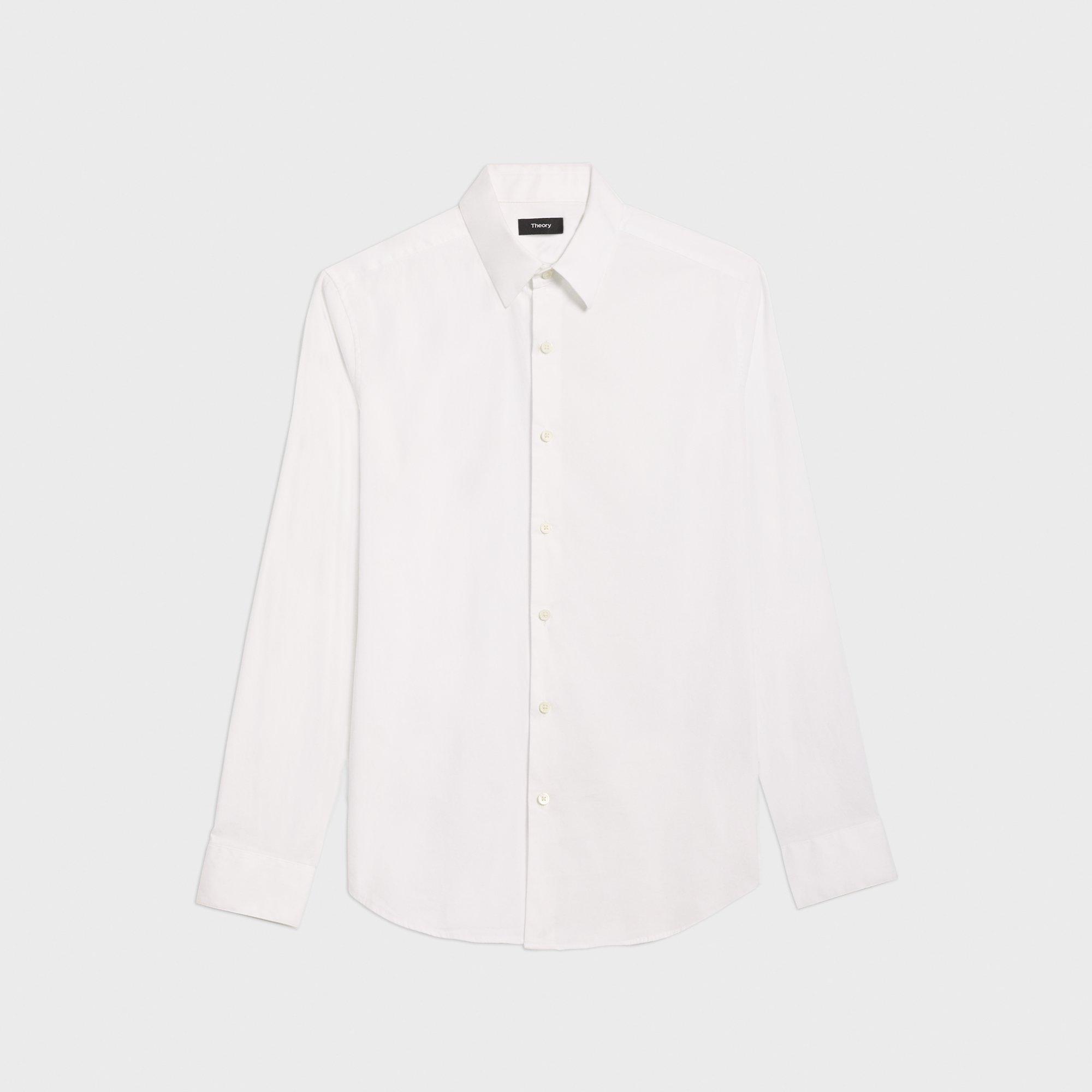 Stretch Cotton Tailored-Fit Shirt | Theory