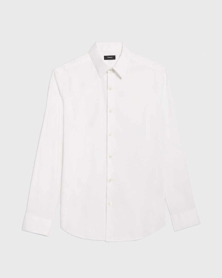 Stretch Cotton Tailored-Fit Shirt | Theory