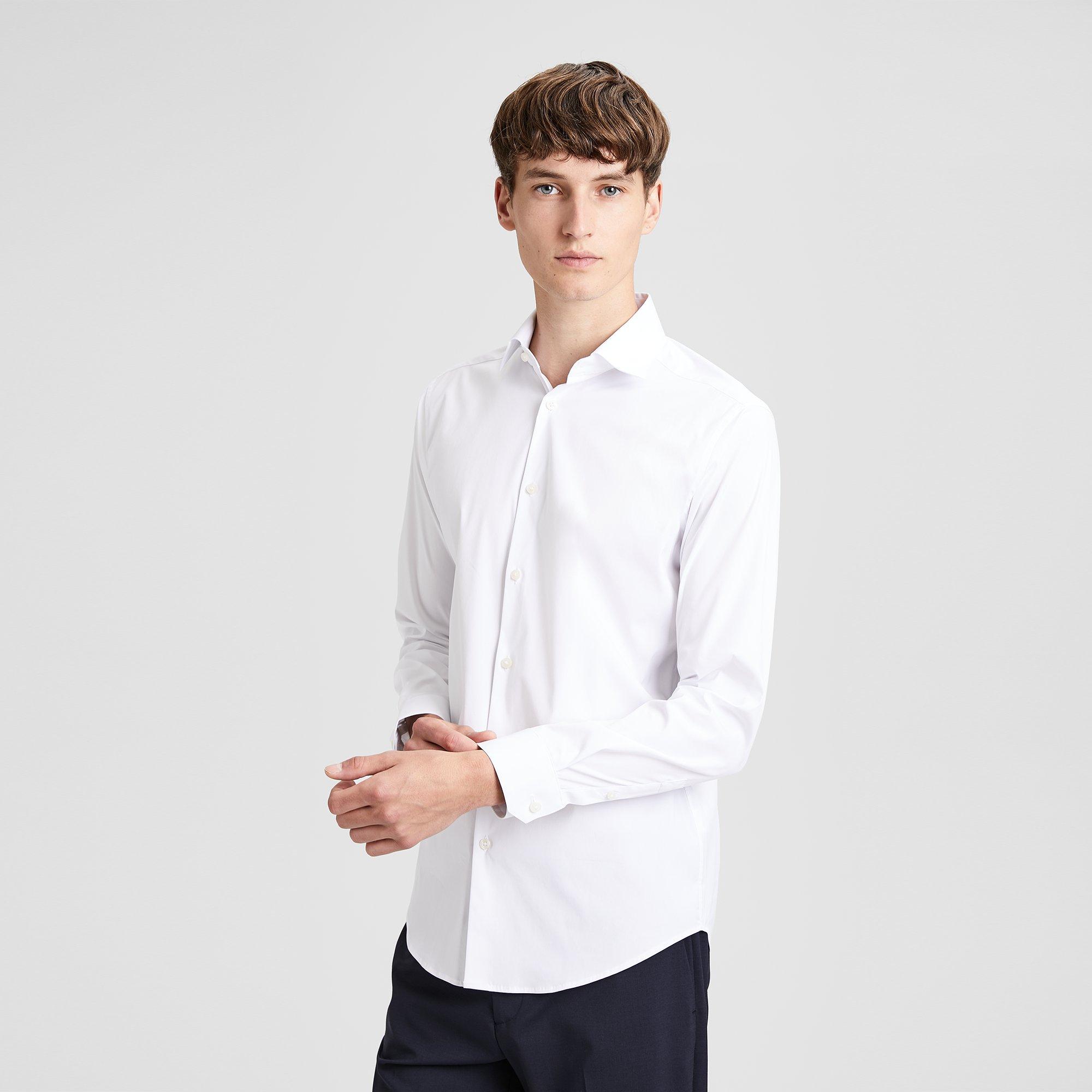 Theory Stretch Cotton Dress Shirt | Theory.com