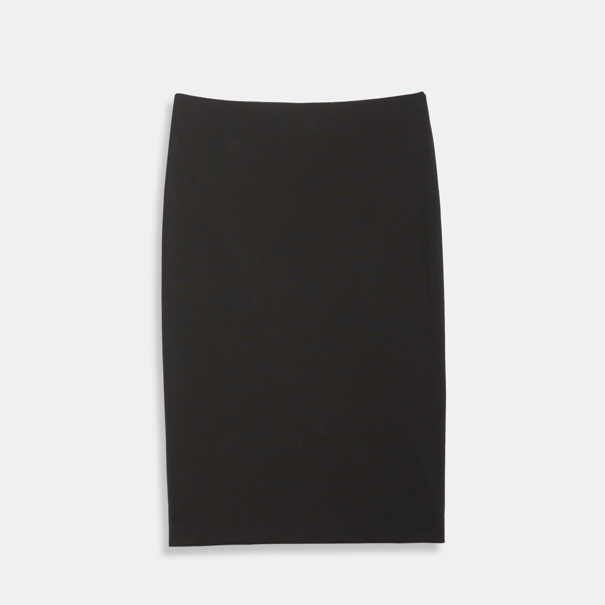 Theory Stretch Wool Pencil Skirt | Theory.com