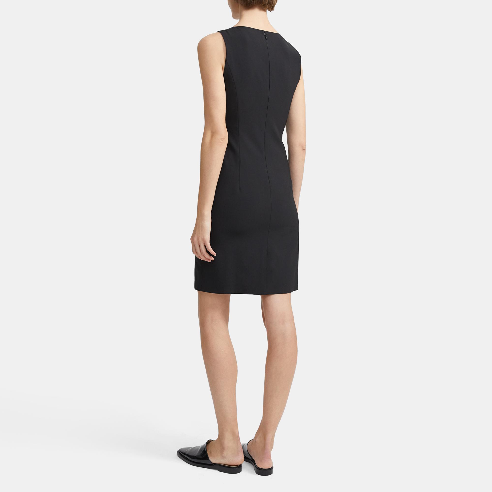 theory good wool shift dress