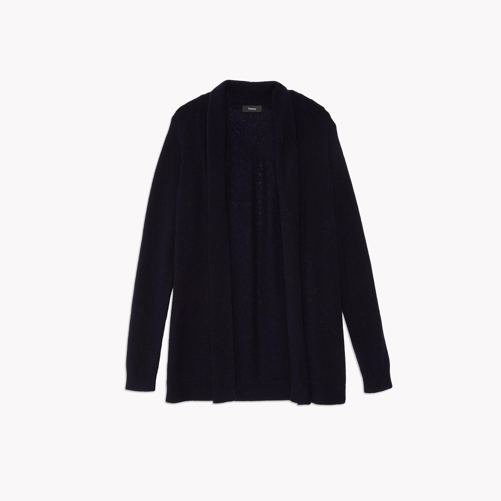 Feather Cashmere Open Cardigan | Theory
