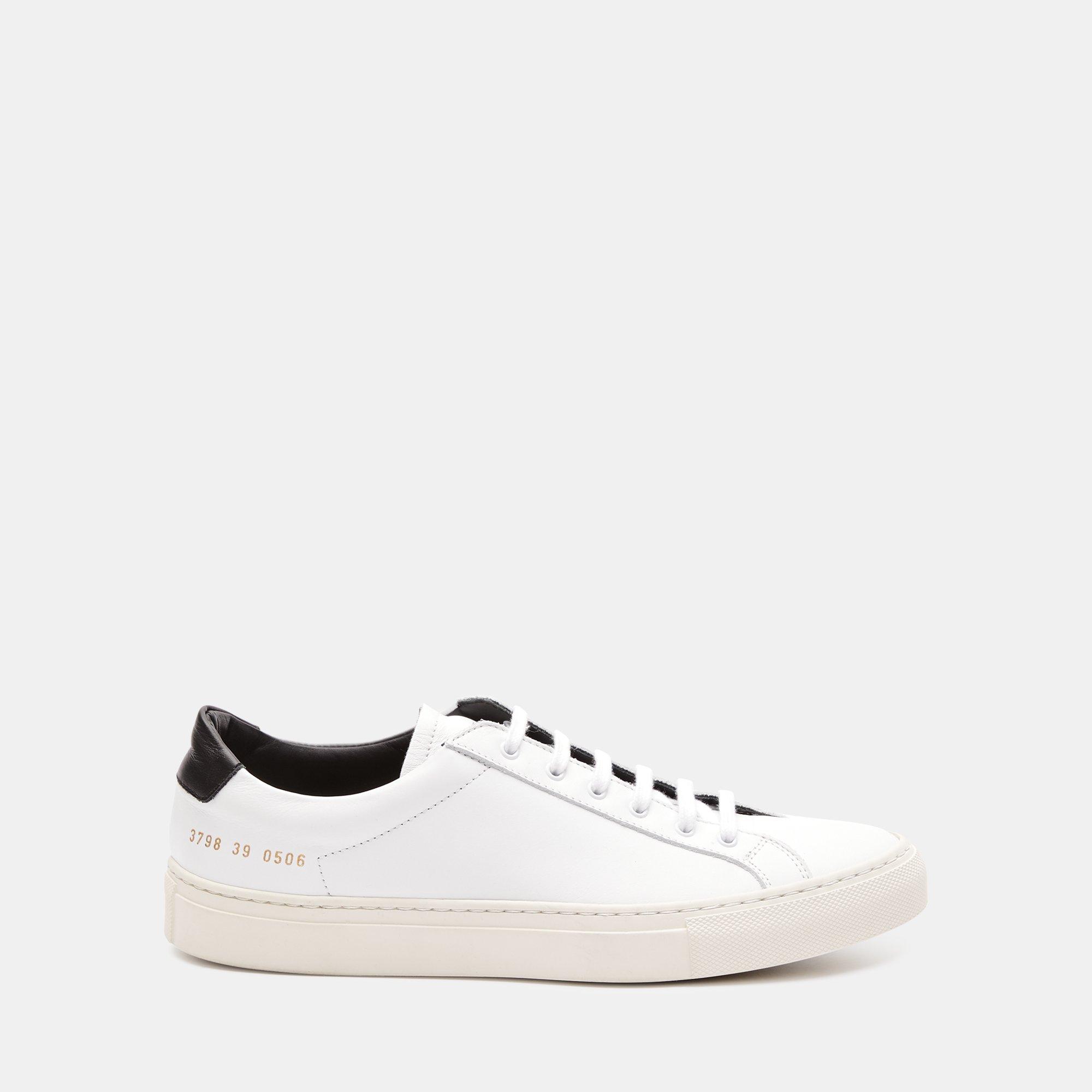 common projects achilles retro leather sneakers