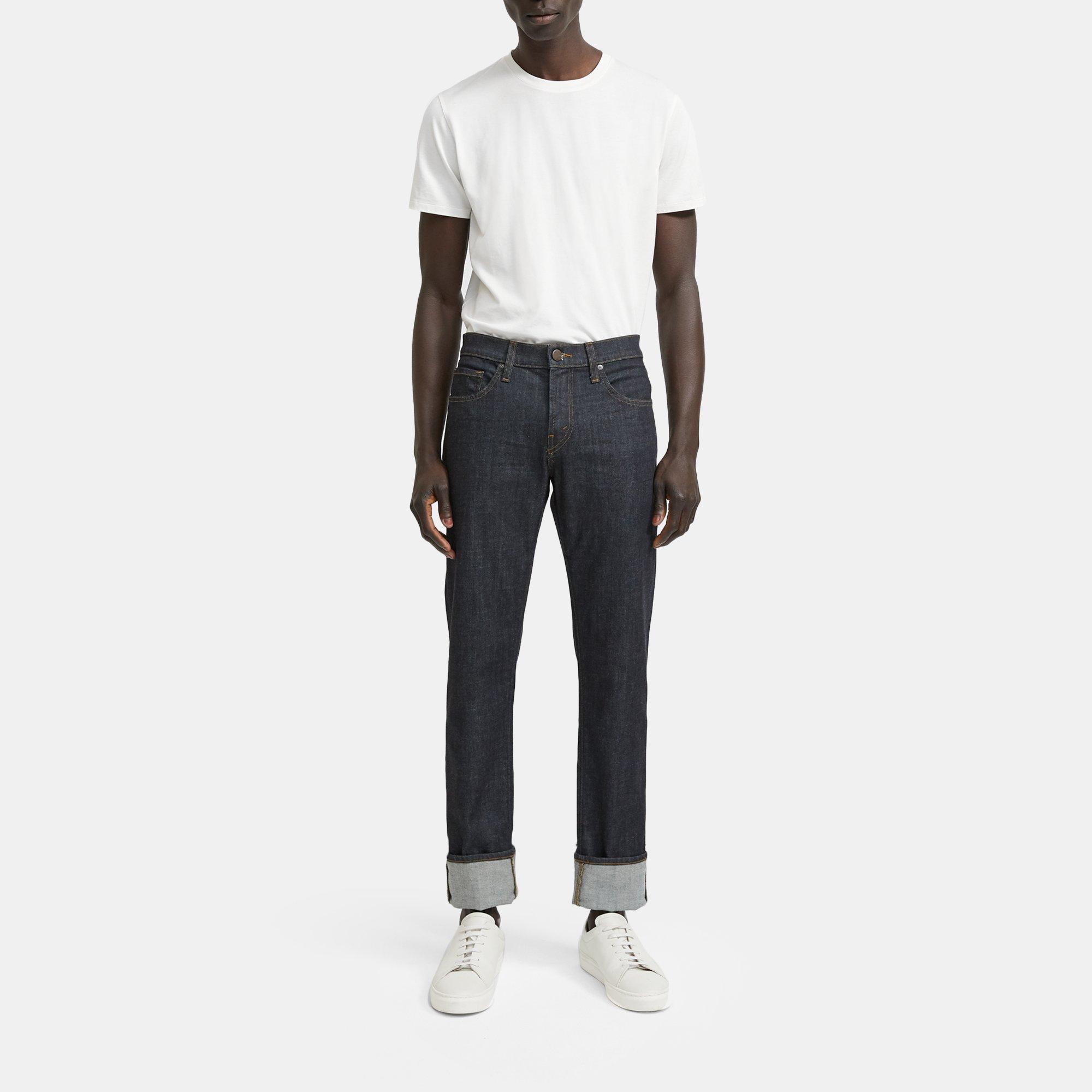 j brand kane slim straight leg