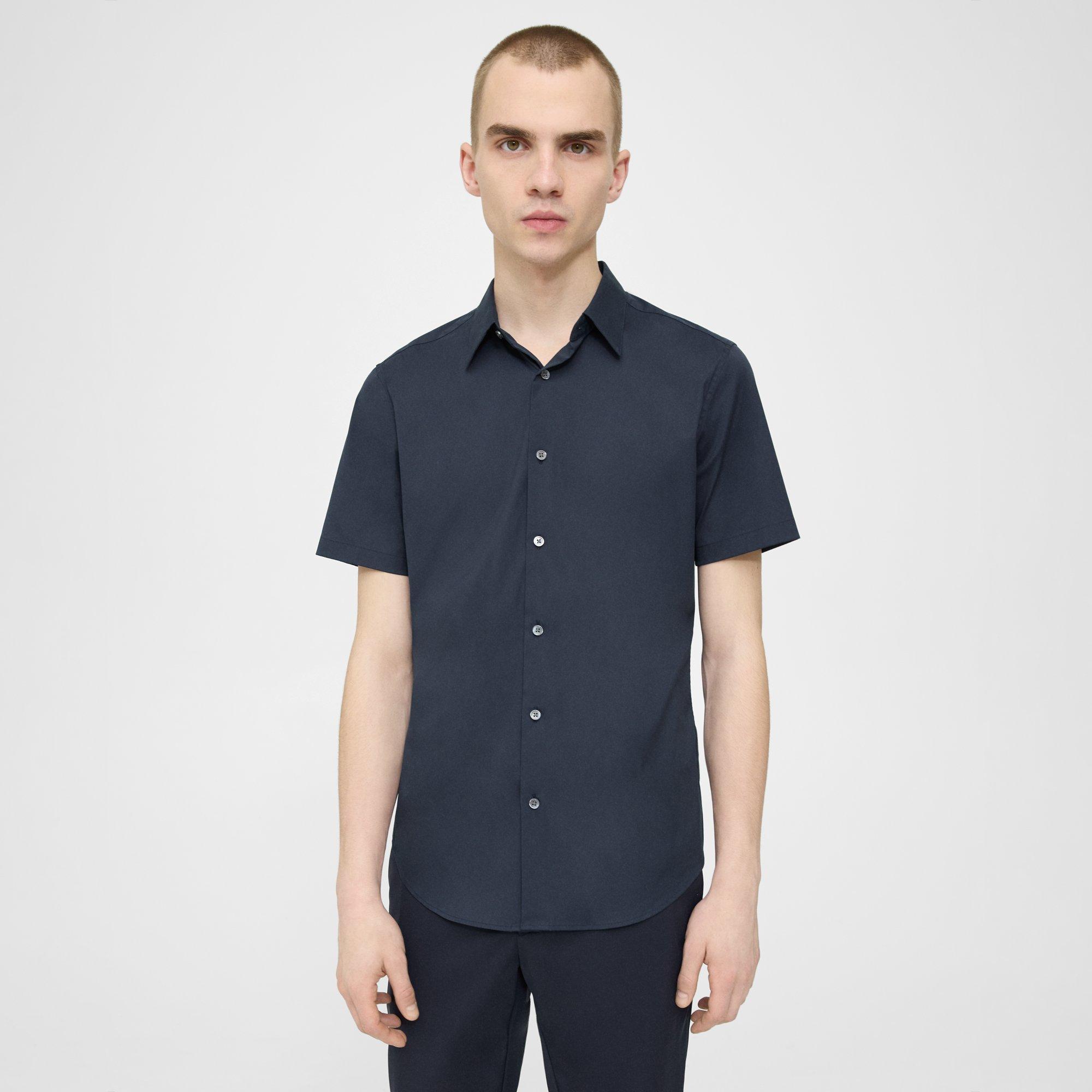 Sylvain Short-Sleeve Shirt in Good Cotton 0 - click to view larger image