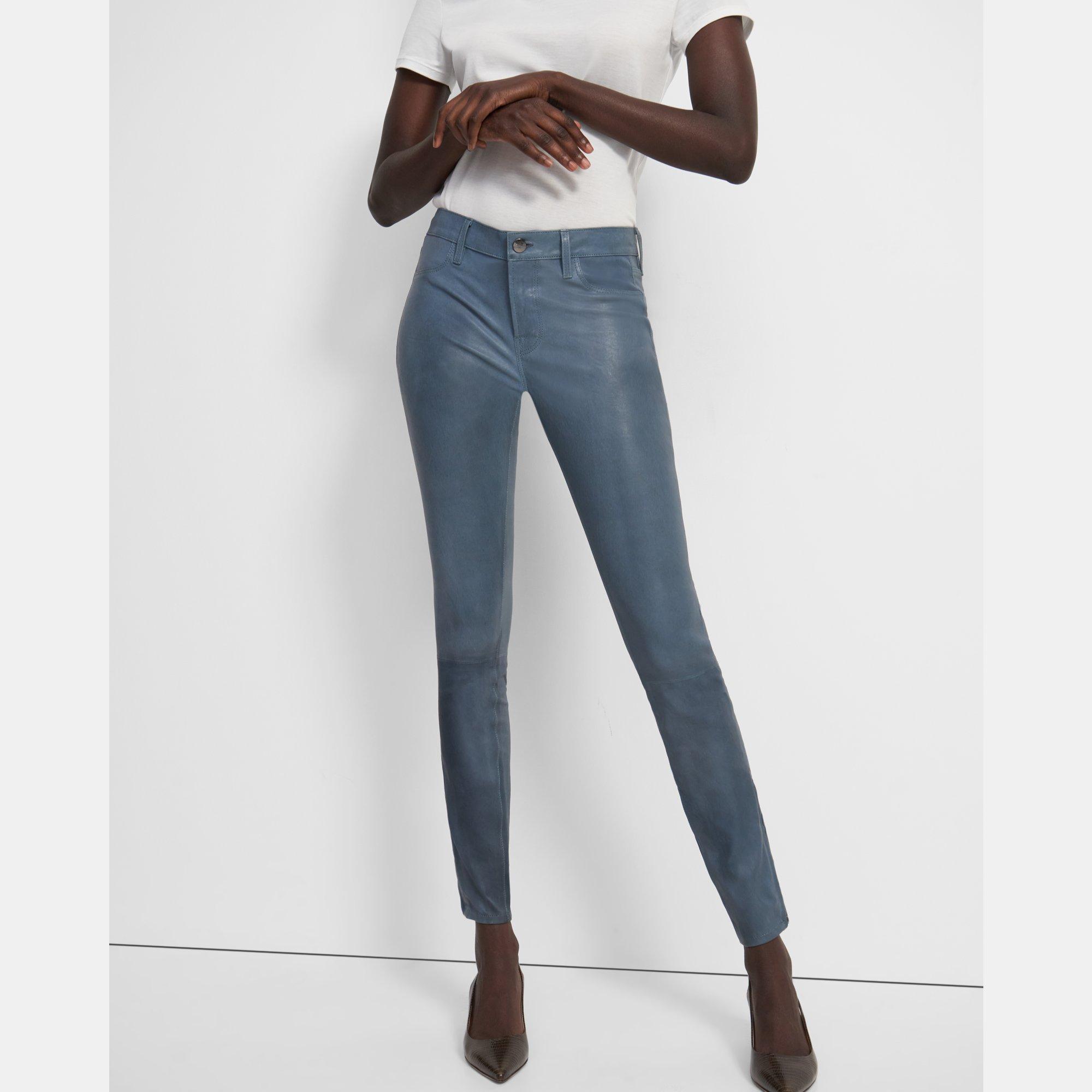 j brand leather jeans