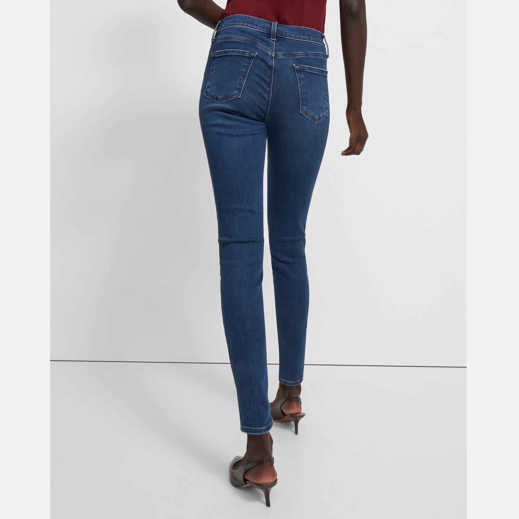j brand mid rise super skinny jeans