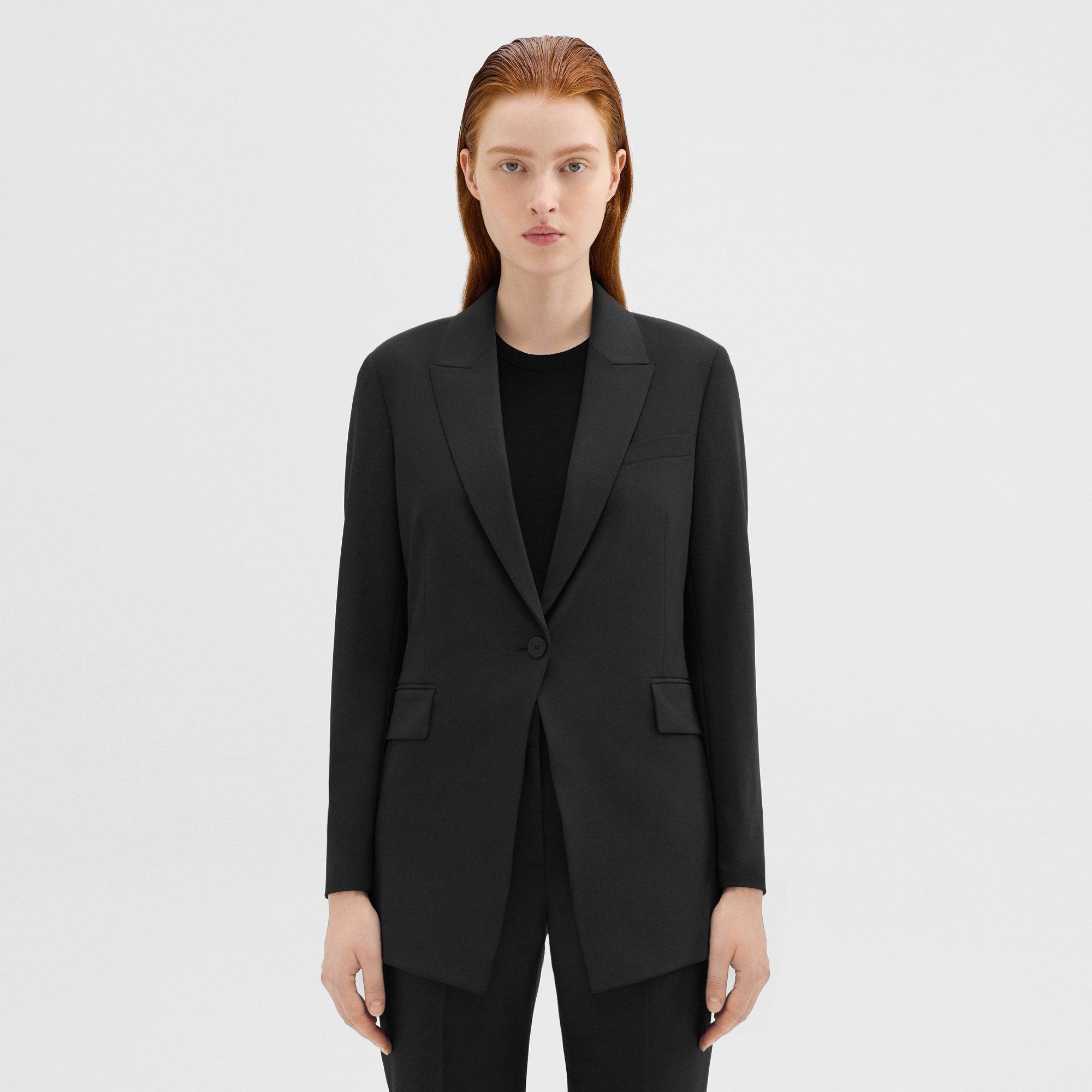 Black Slacks Dark Grey Blazer Women Dark Grey Suit | Centre for Policy ...