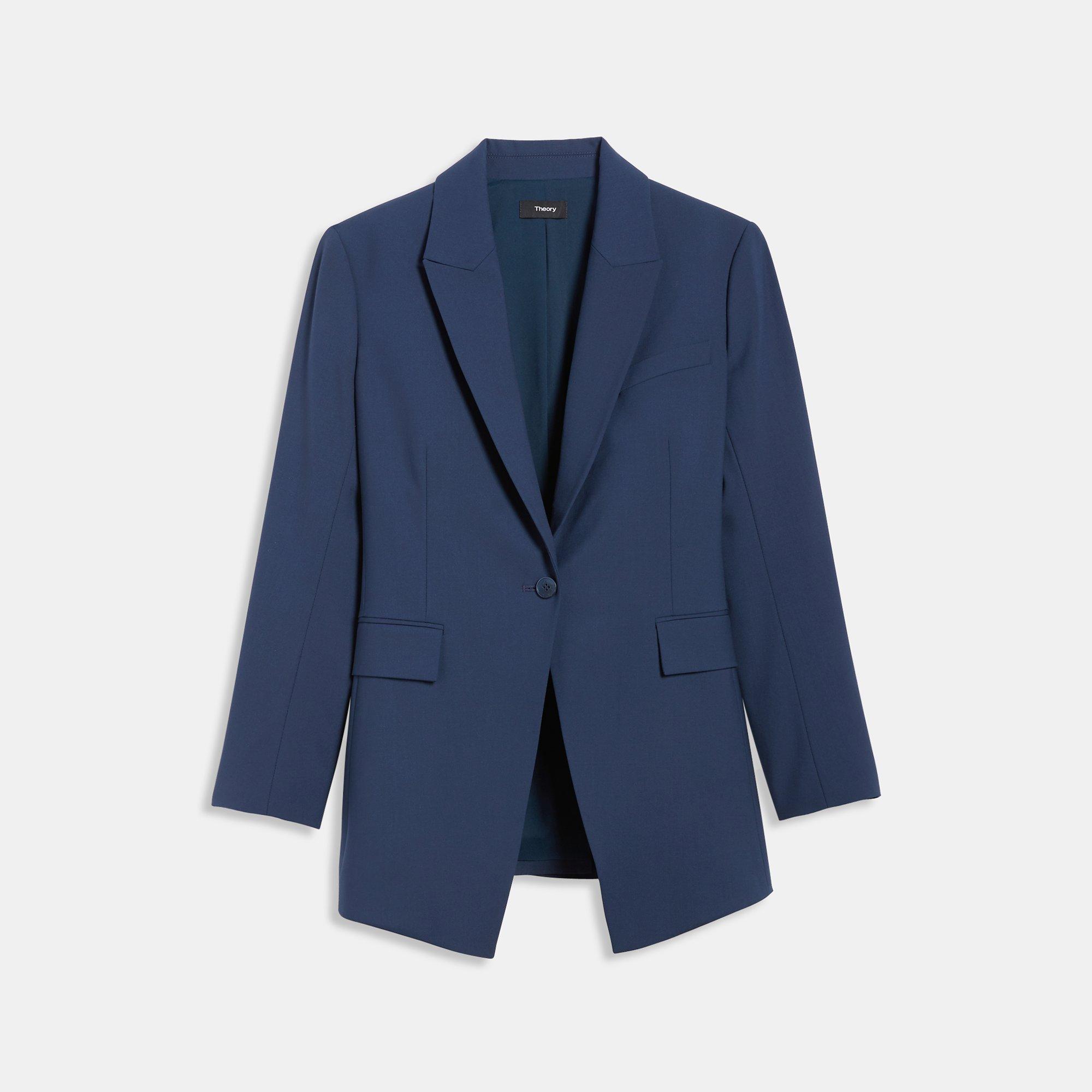 Good Wool Etiennette Blazer | Theory