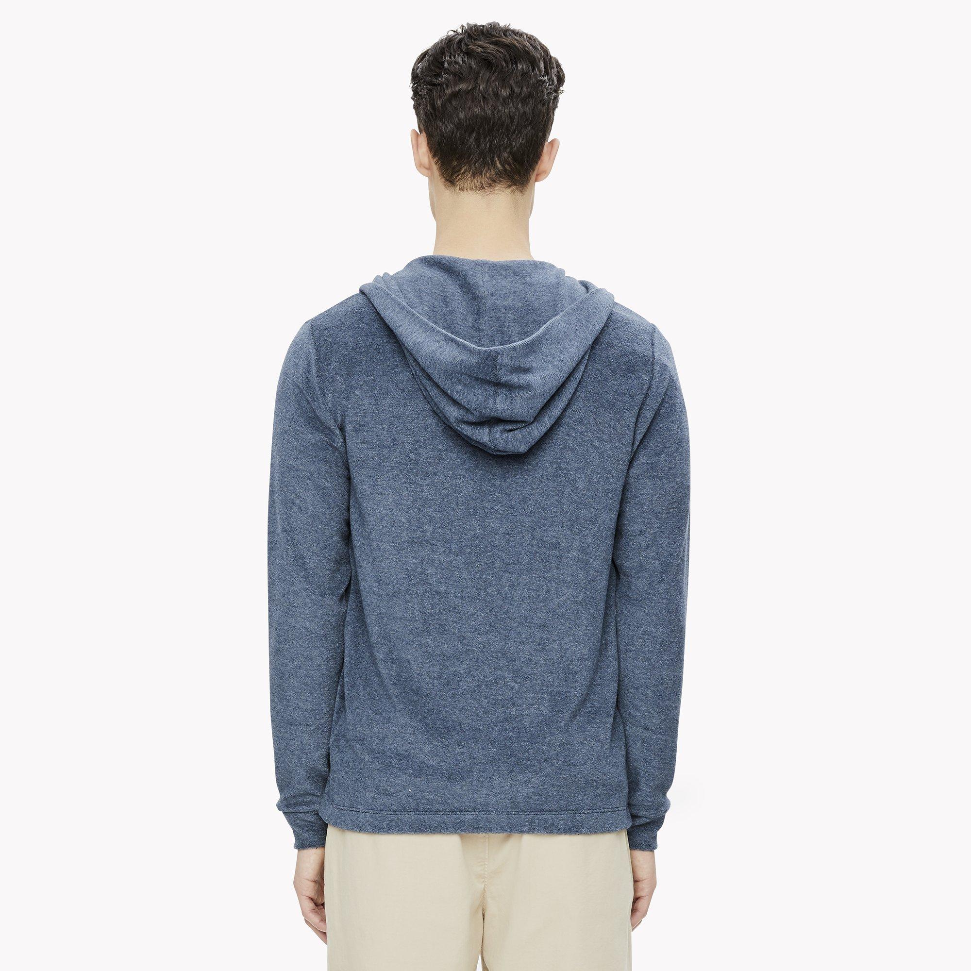 cotton terry hoodie