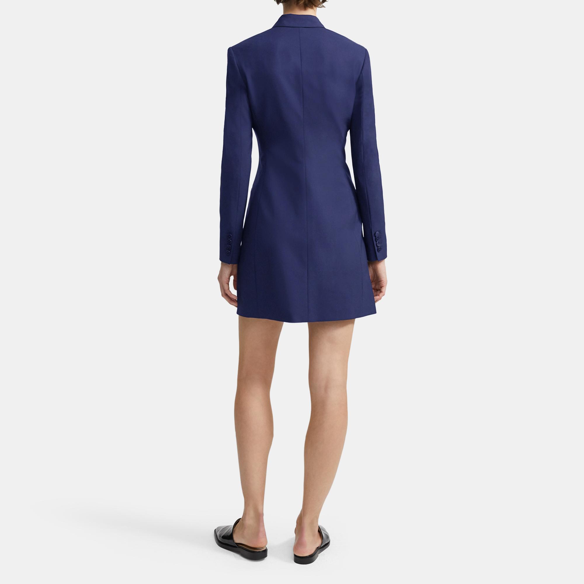 theory good wool blazer dress