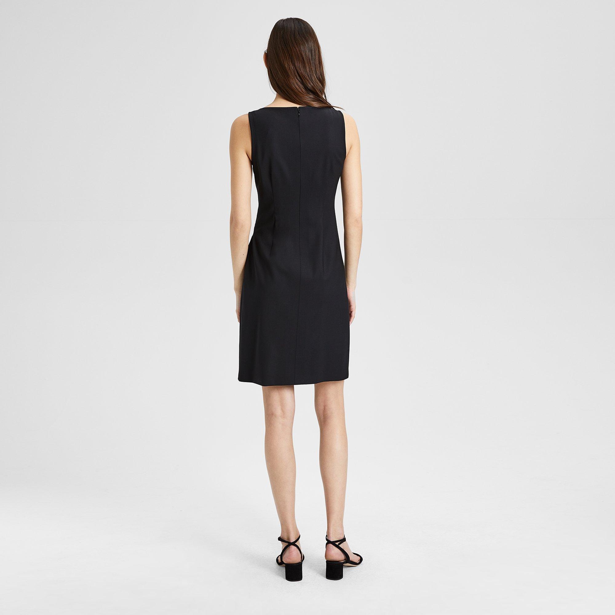 theory good wool shift dress