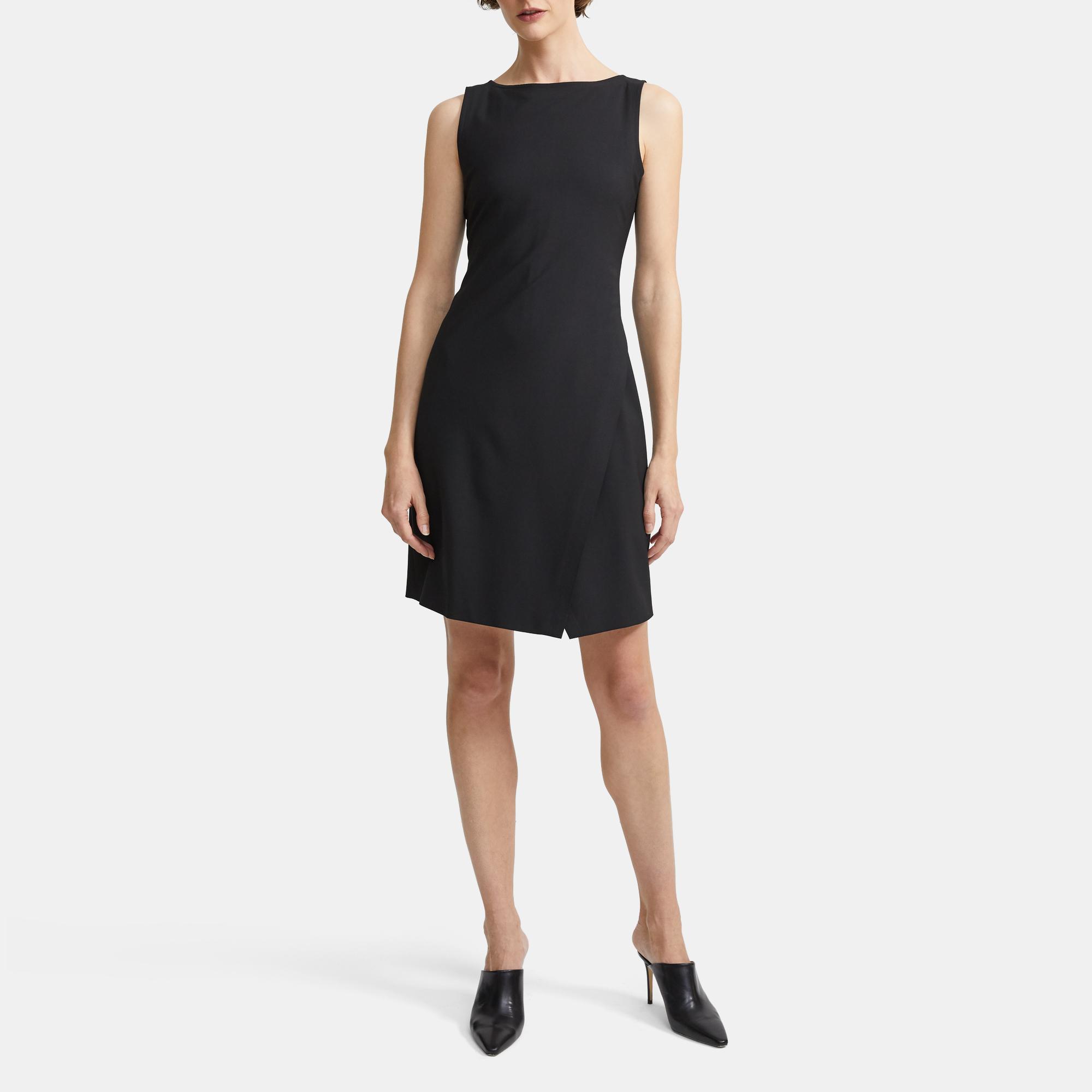 theory good wool shift dress