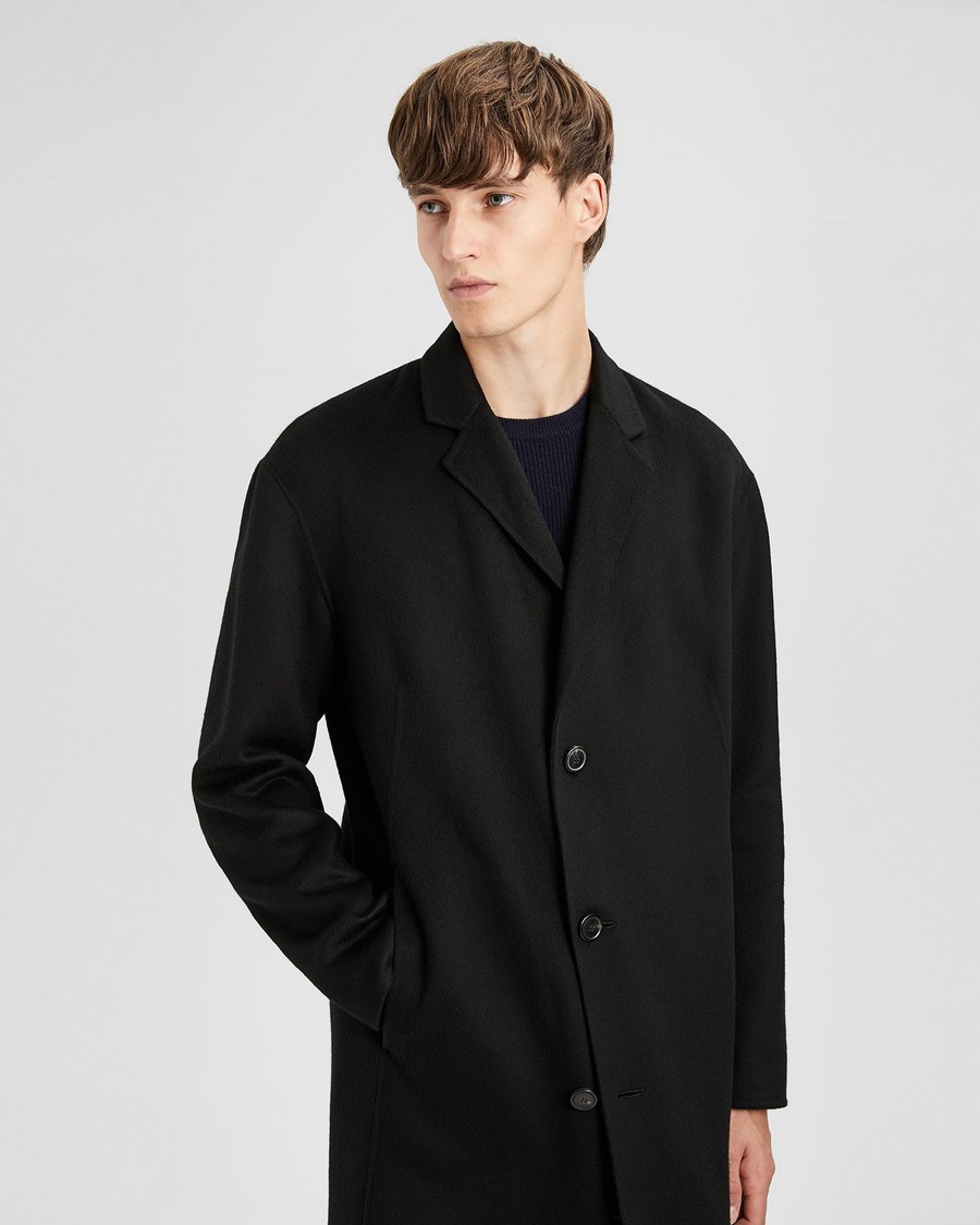 Double-Faced Cashmere Top Coat | Theory