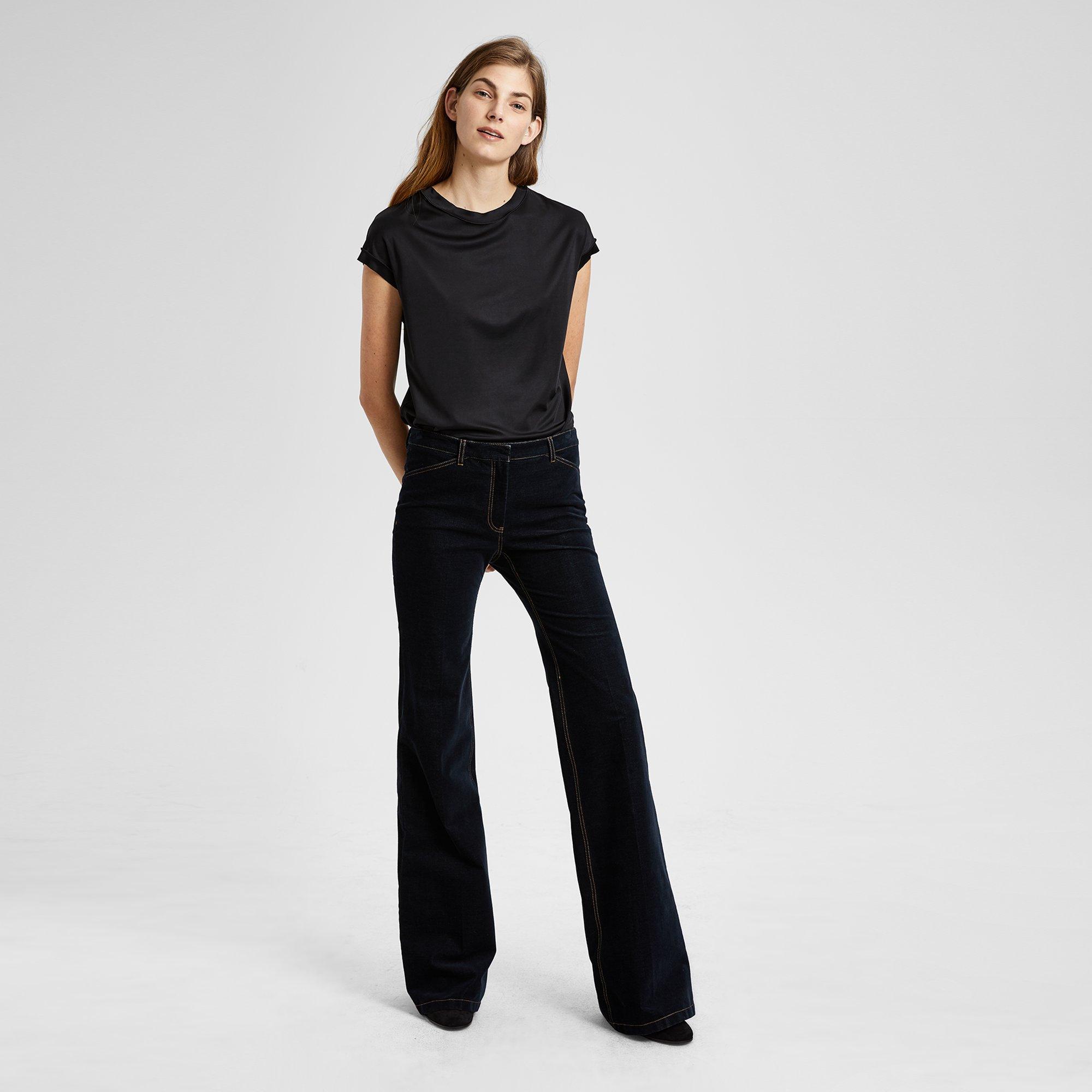 theory velvet pants