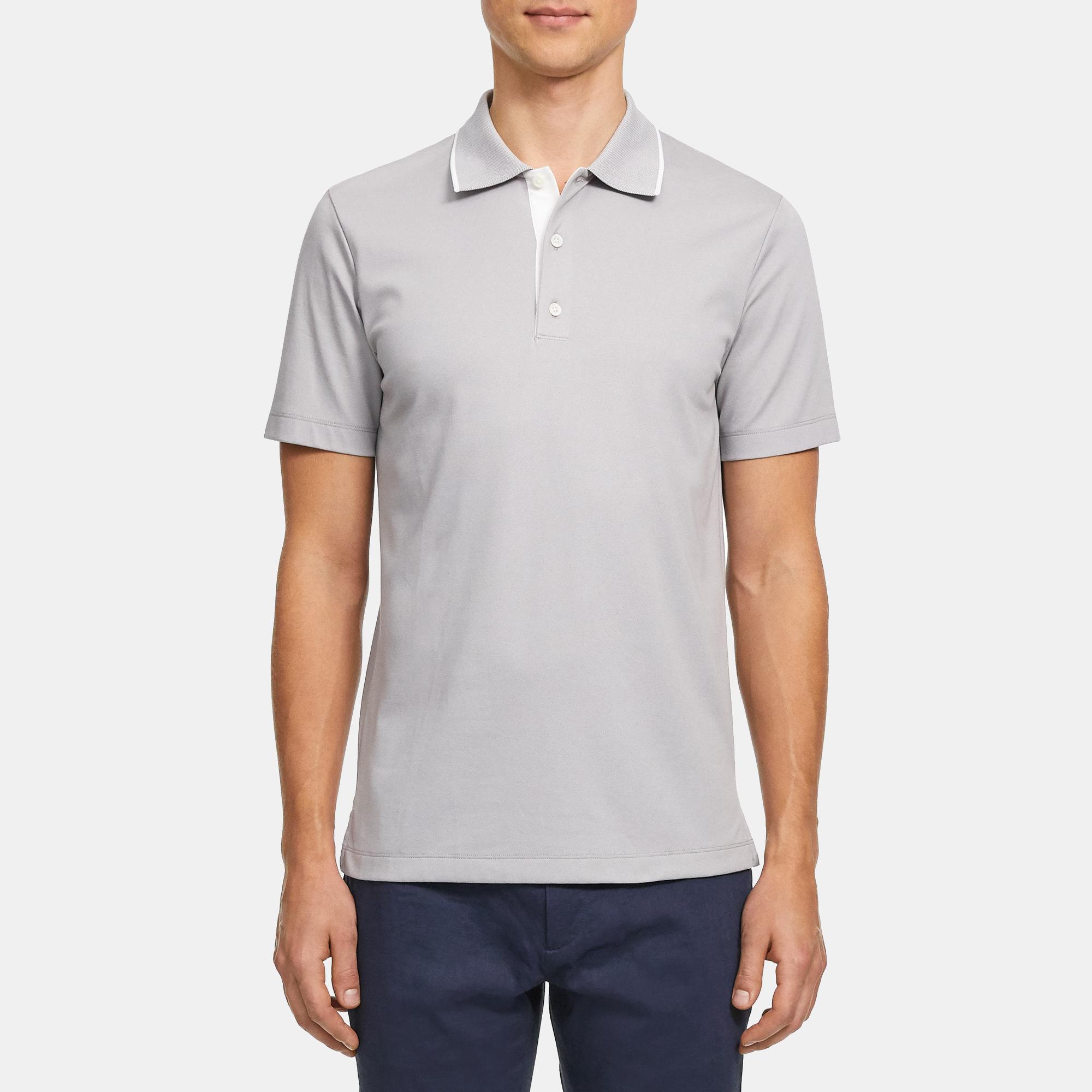 pique cotton polo shirts