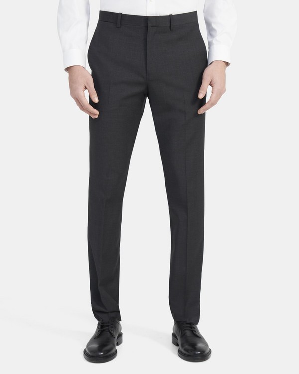 띠어리 맨 수트 팬츠, 사토리얼 - 차콜 헤더 (슬림핏) Theory Slim-Fit Suit Pant in Sartorial Suiting H121209R