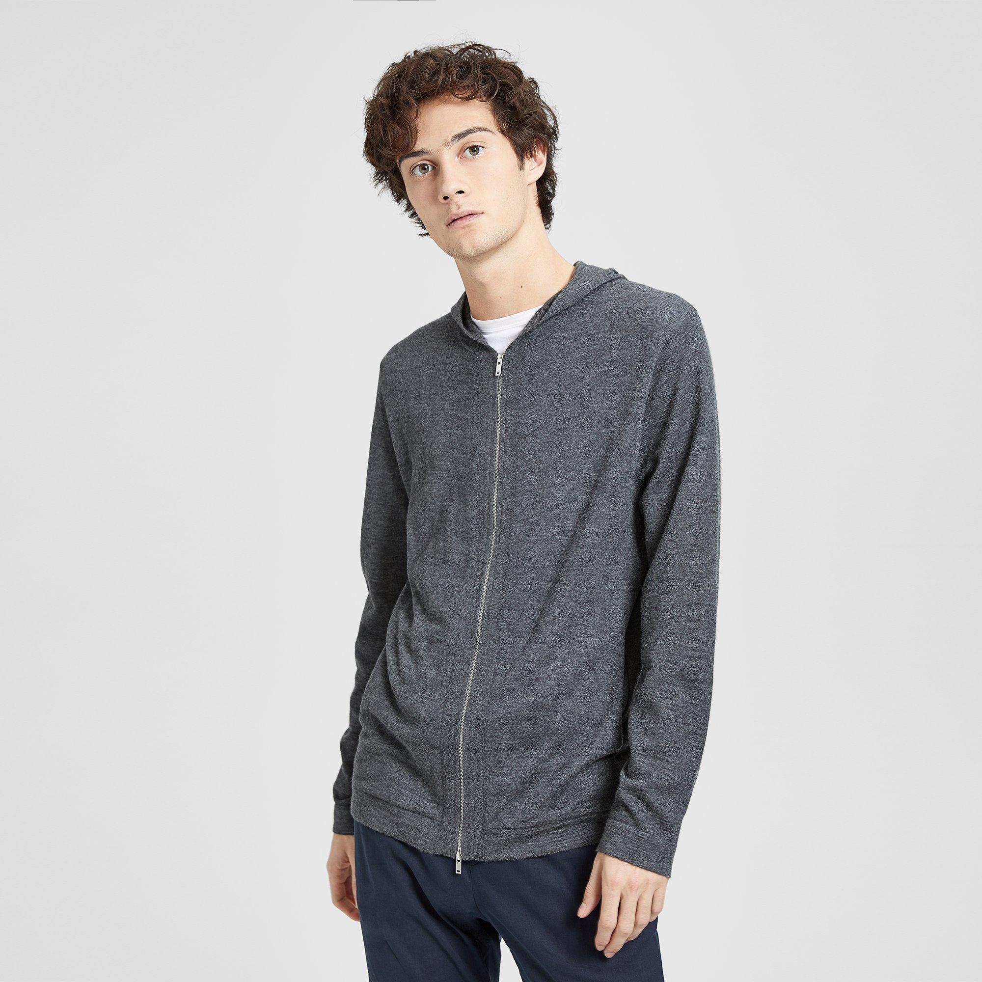 cashmere zip hoodie mens