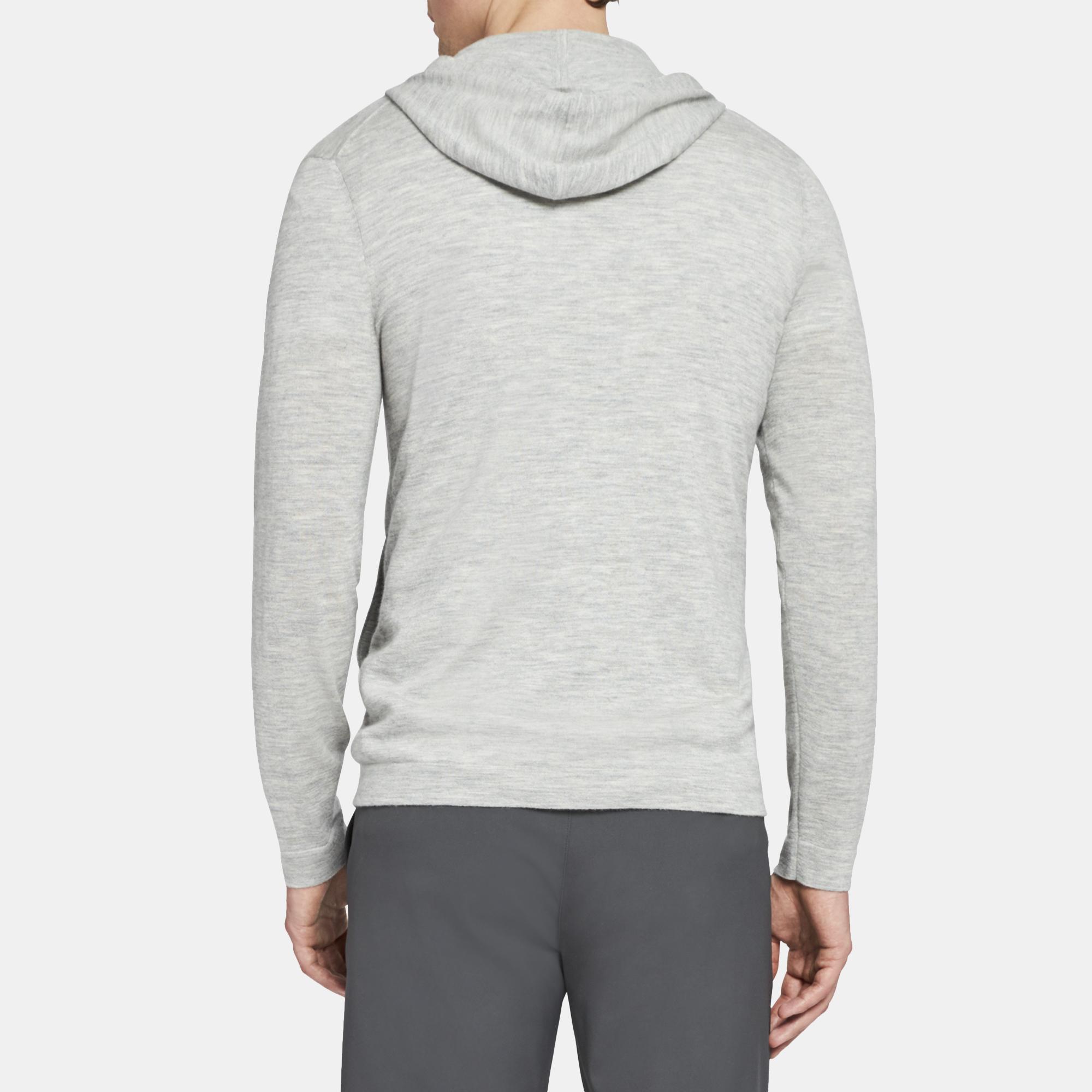 theory essential zip hoodie