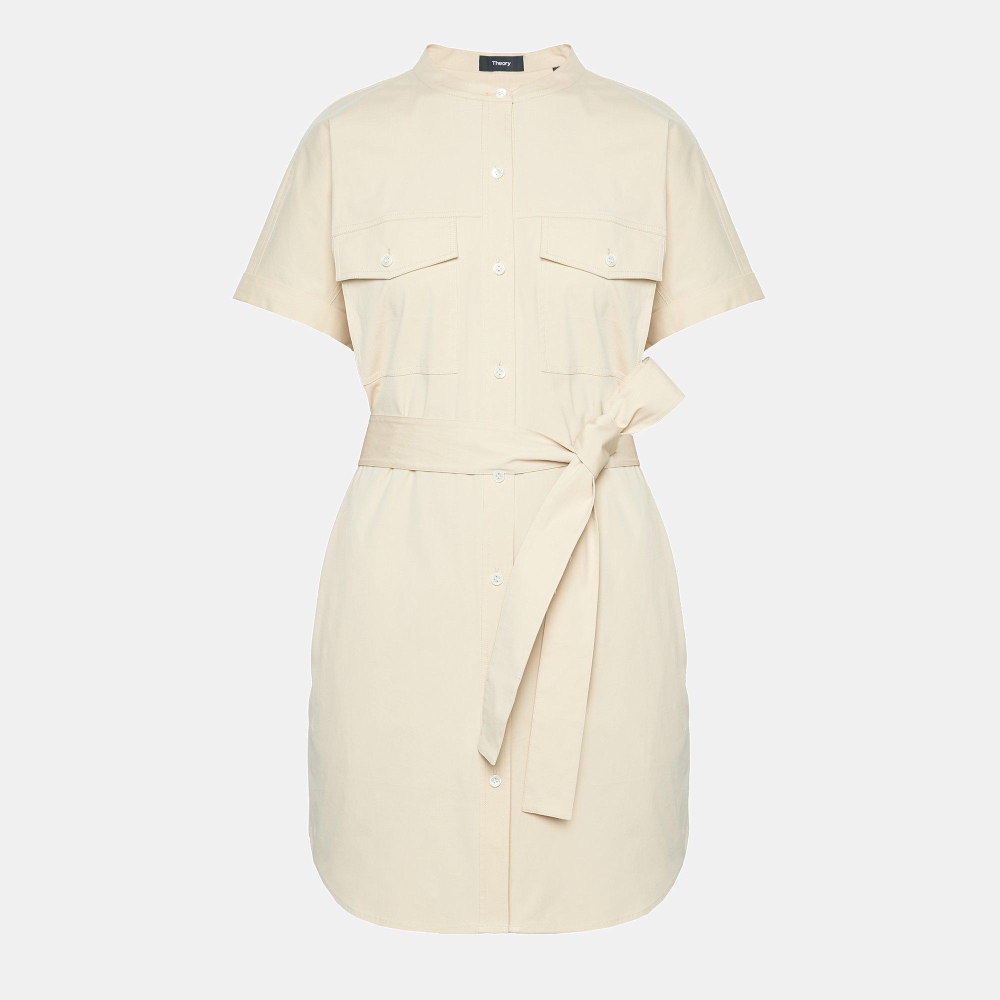 BELTED CARGO DRESS
