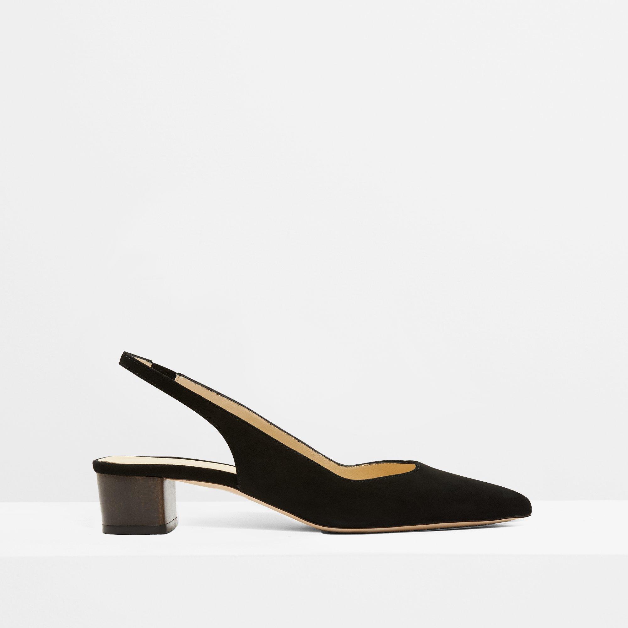 Suede Block Slingback | Theory