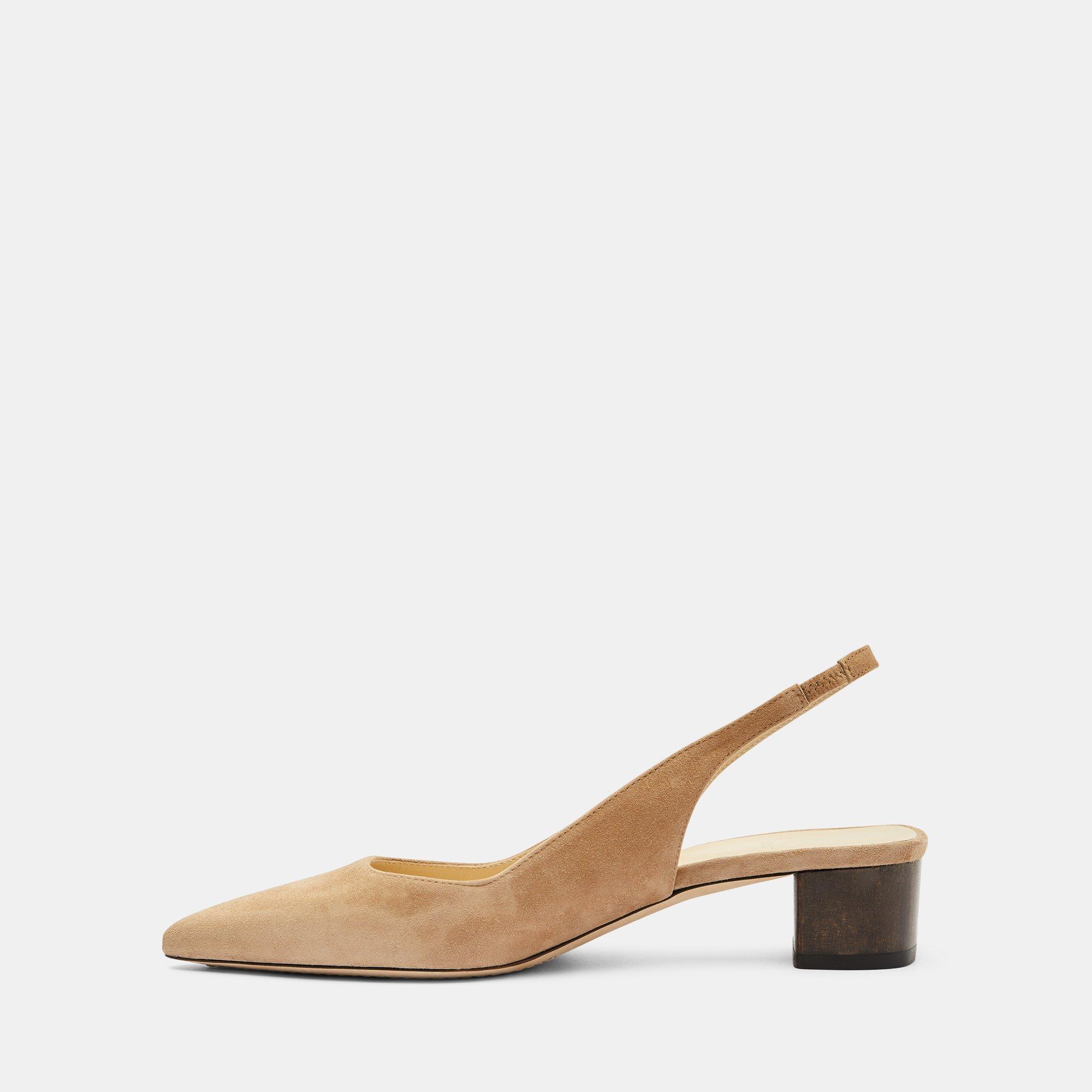 suede slingback shoes
