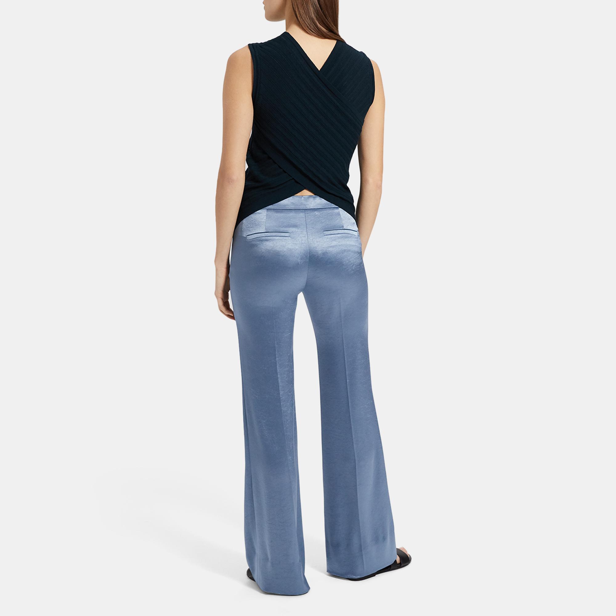 theory clean flare pant