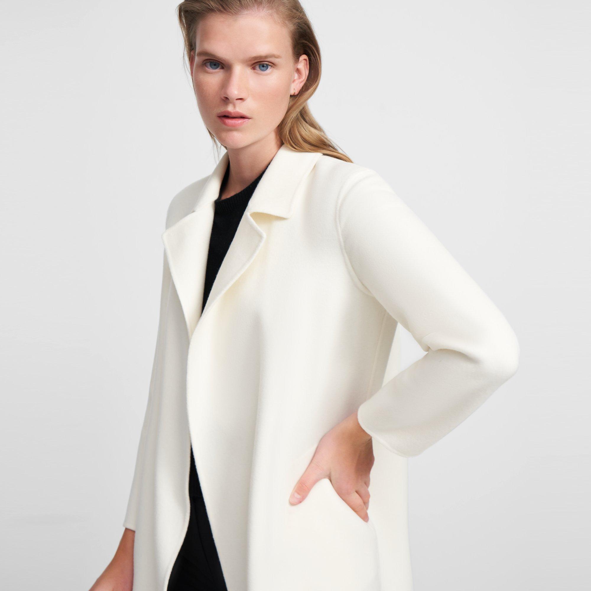 Clairene Jacket in Double-Face Wool-Cashmere 0 - click to view larger image