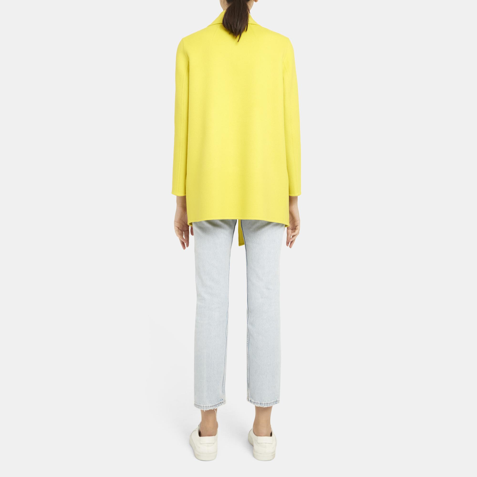 Clairene Jacket in Double-Face Wool-Cashmere 0 - click to view larger image