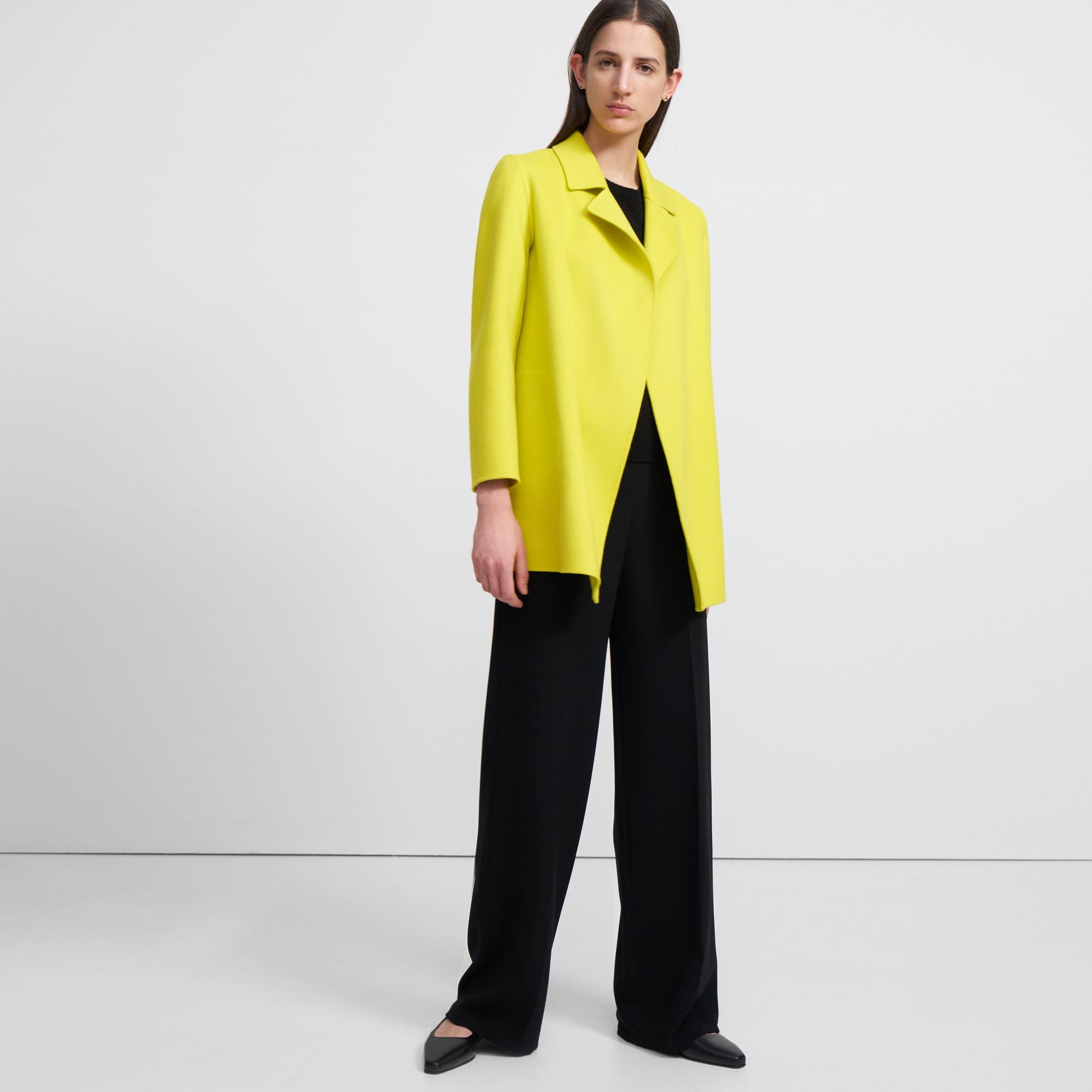 Clairene Jacket in Double-Face Wool-Cashmere 0 - click to view larger image