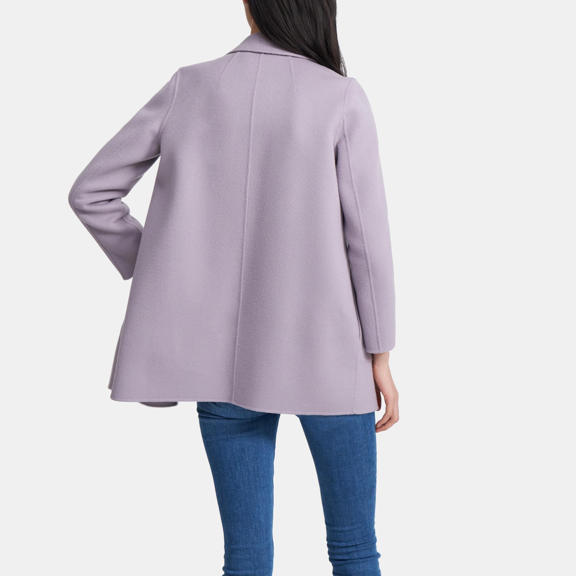 Clairene Jacket in Double-Face Wool-Cashmere 0 - click to view larger image