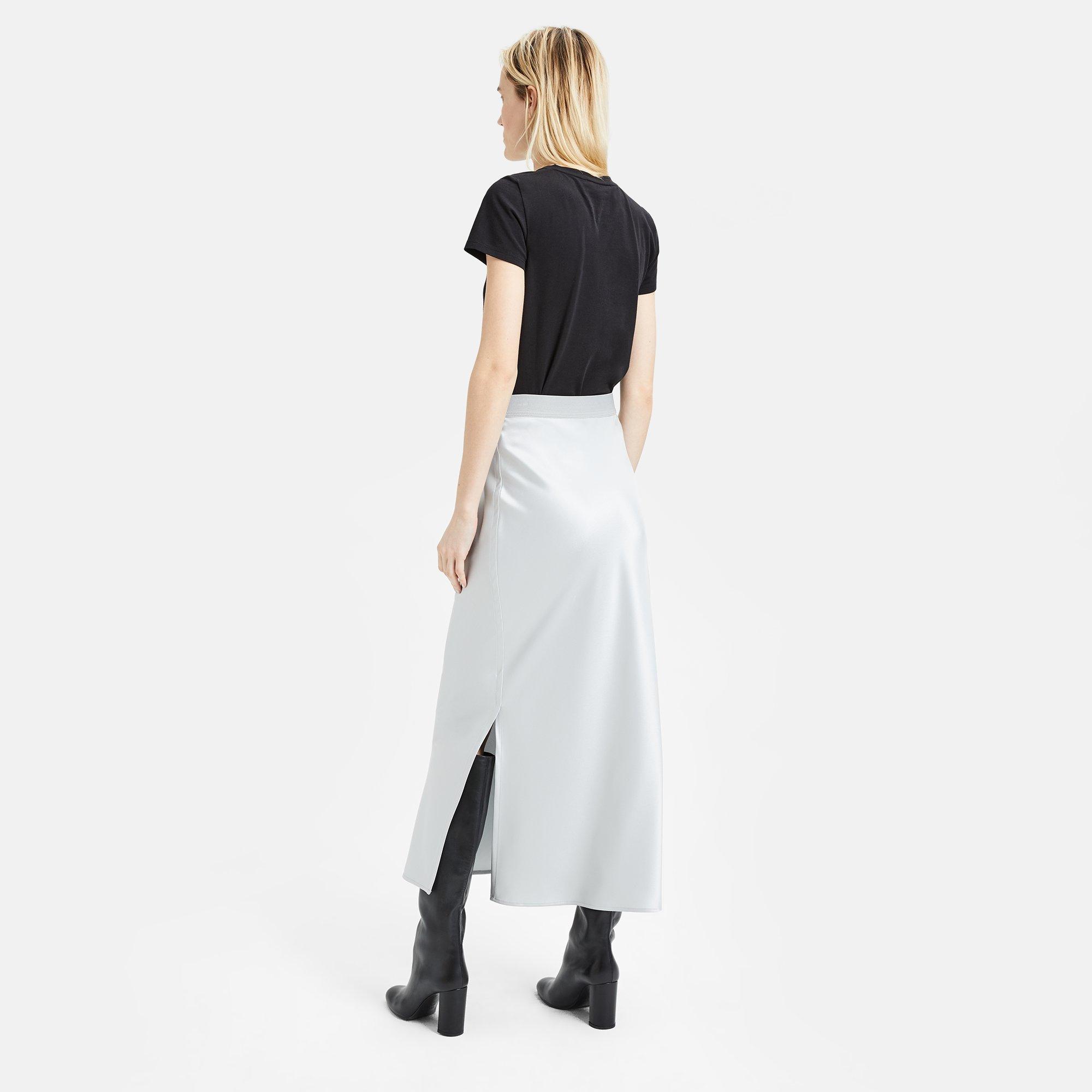 maxi slip skirt