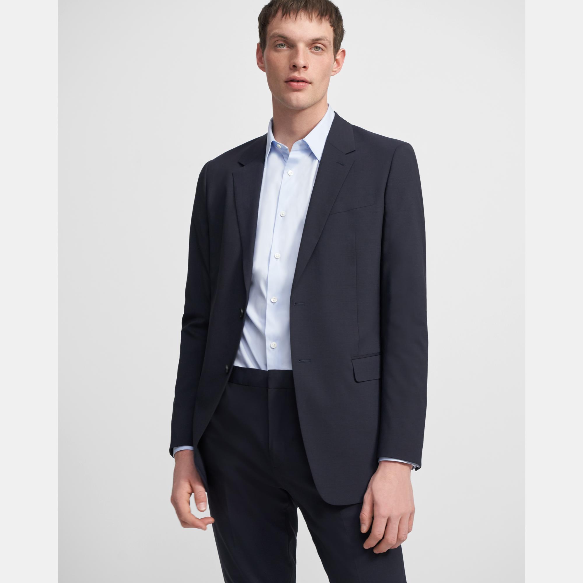 New Tailored Wool Chambers Suit | Theory