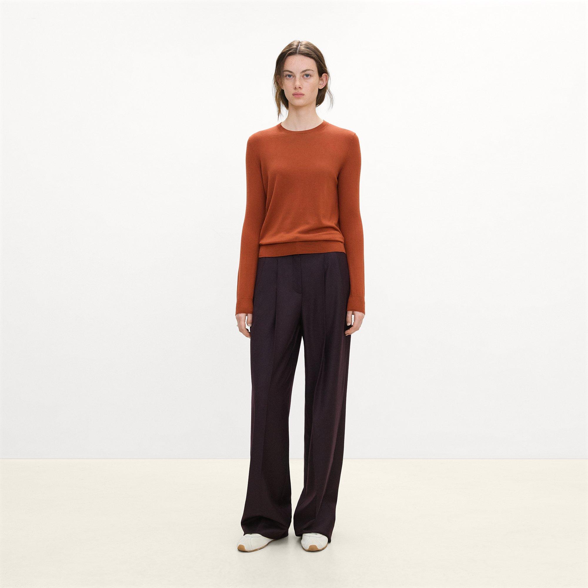Crewneck Sweater in Regal Wool