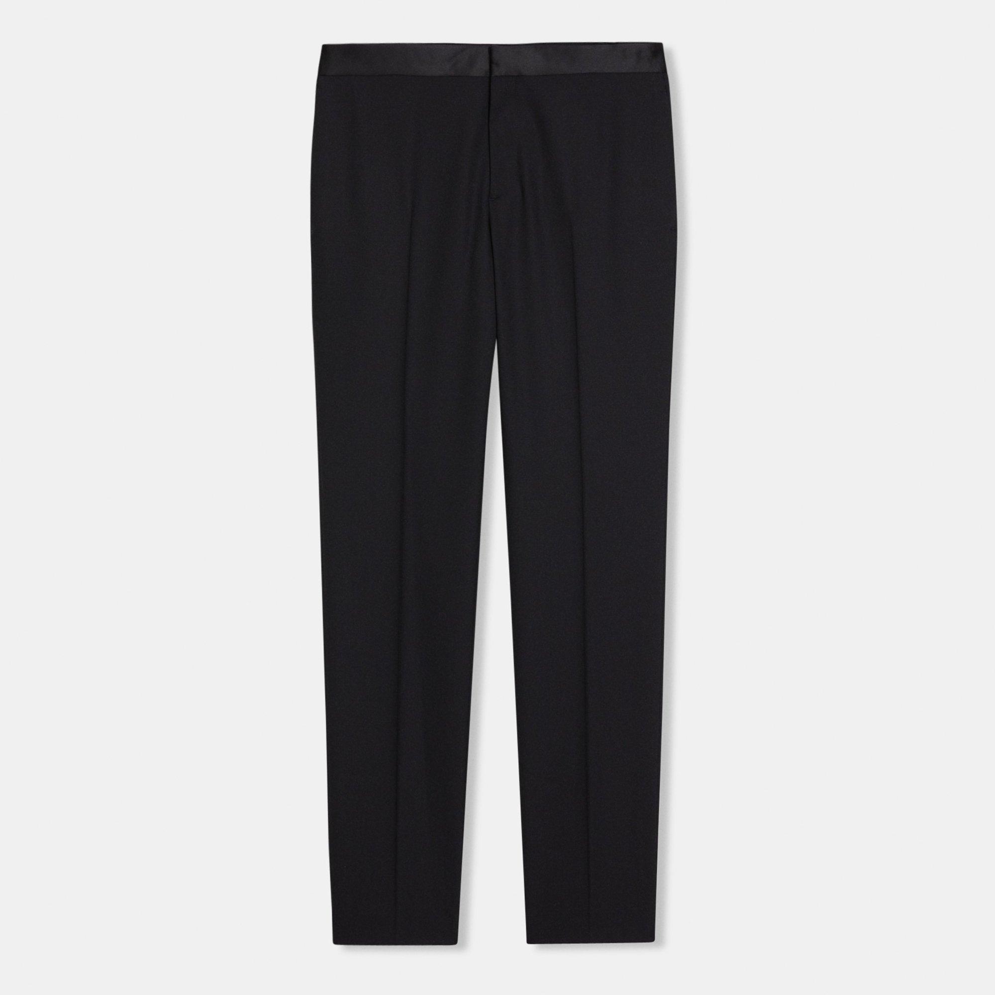 theory stretch wool slim pant
