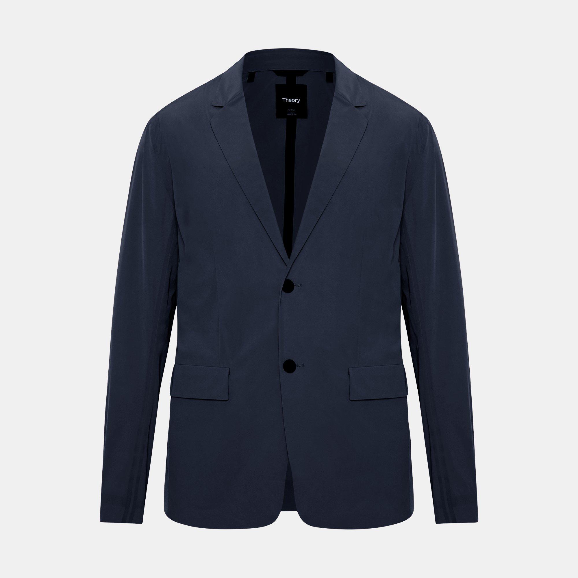 Paper Nylon Euclid Packable Blazer | Theory