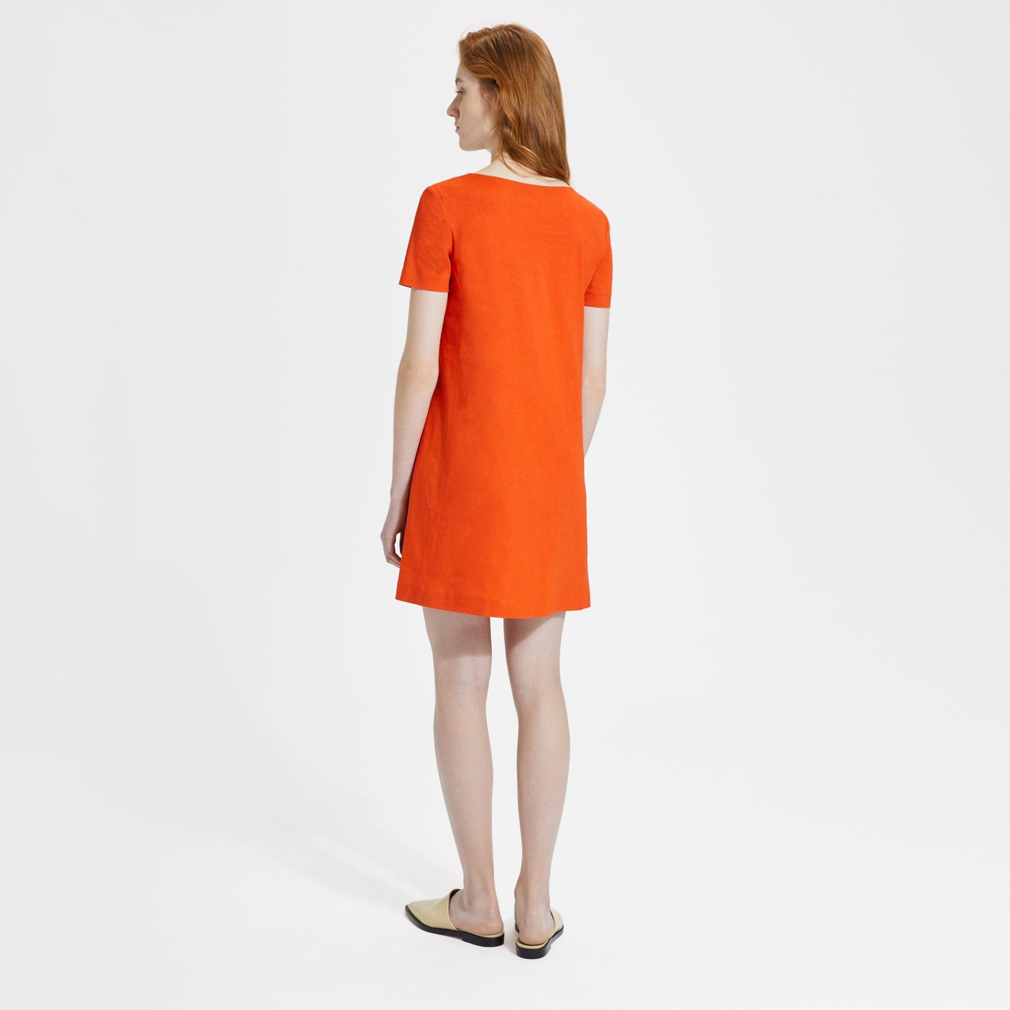 theory panel shift dress