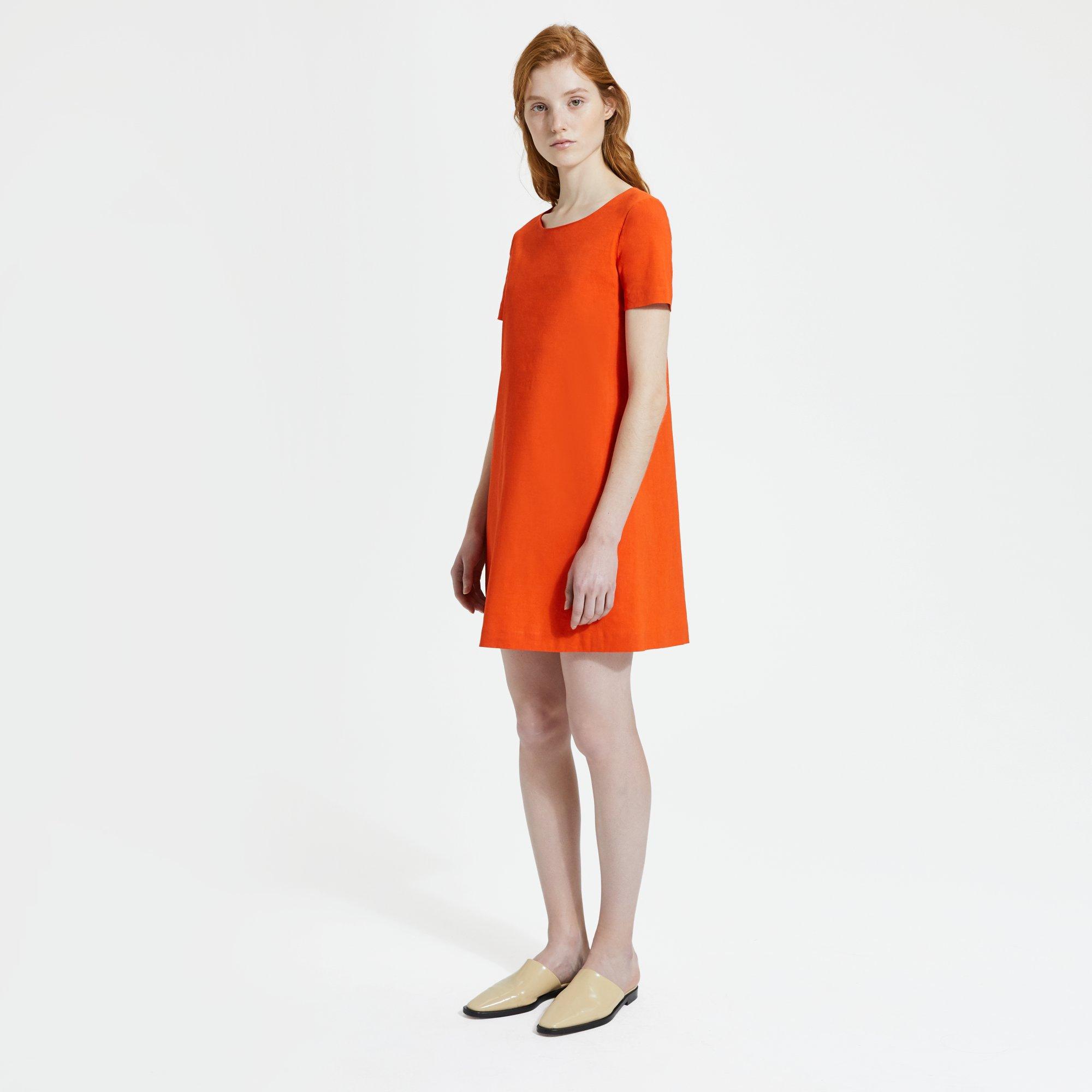 theory panel shift dress