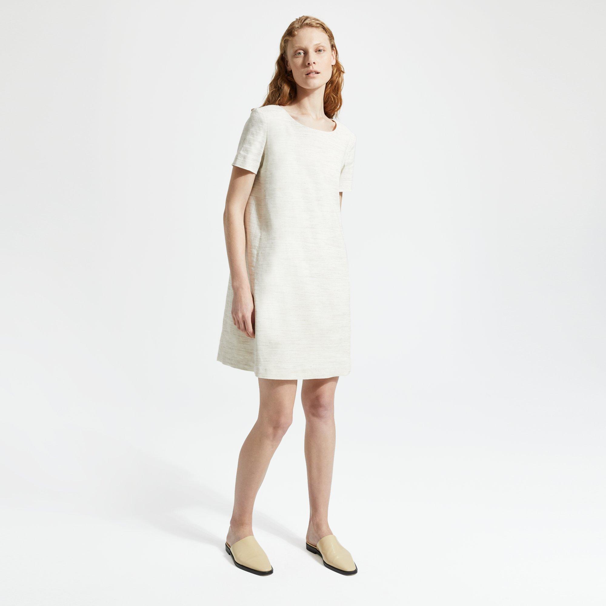 theory panel shift dress