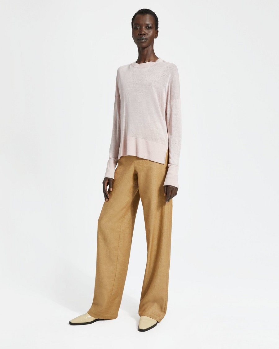 Linen Blend Karenia Sweater 0 - click to view larger image