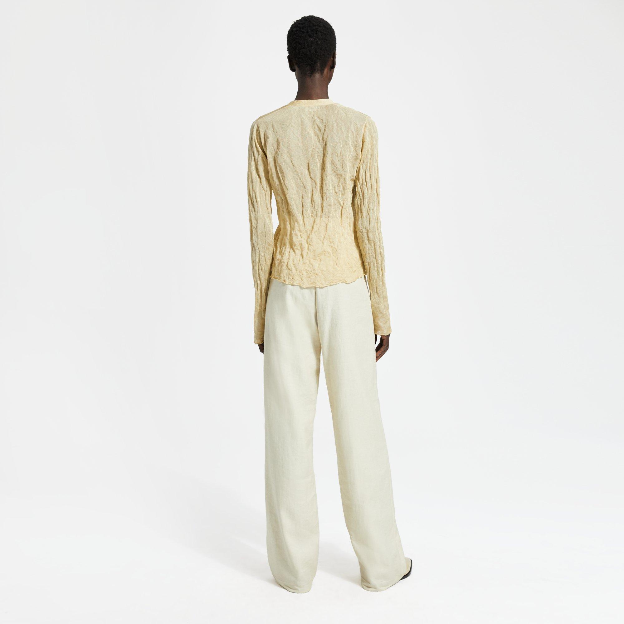 Crinkled Cardigan 0 - click to view larger image