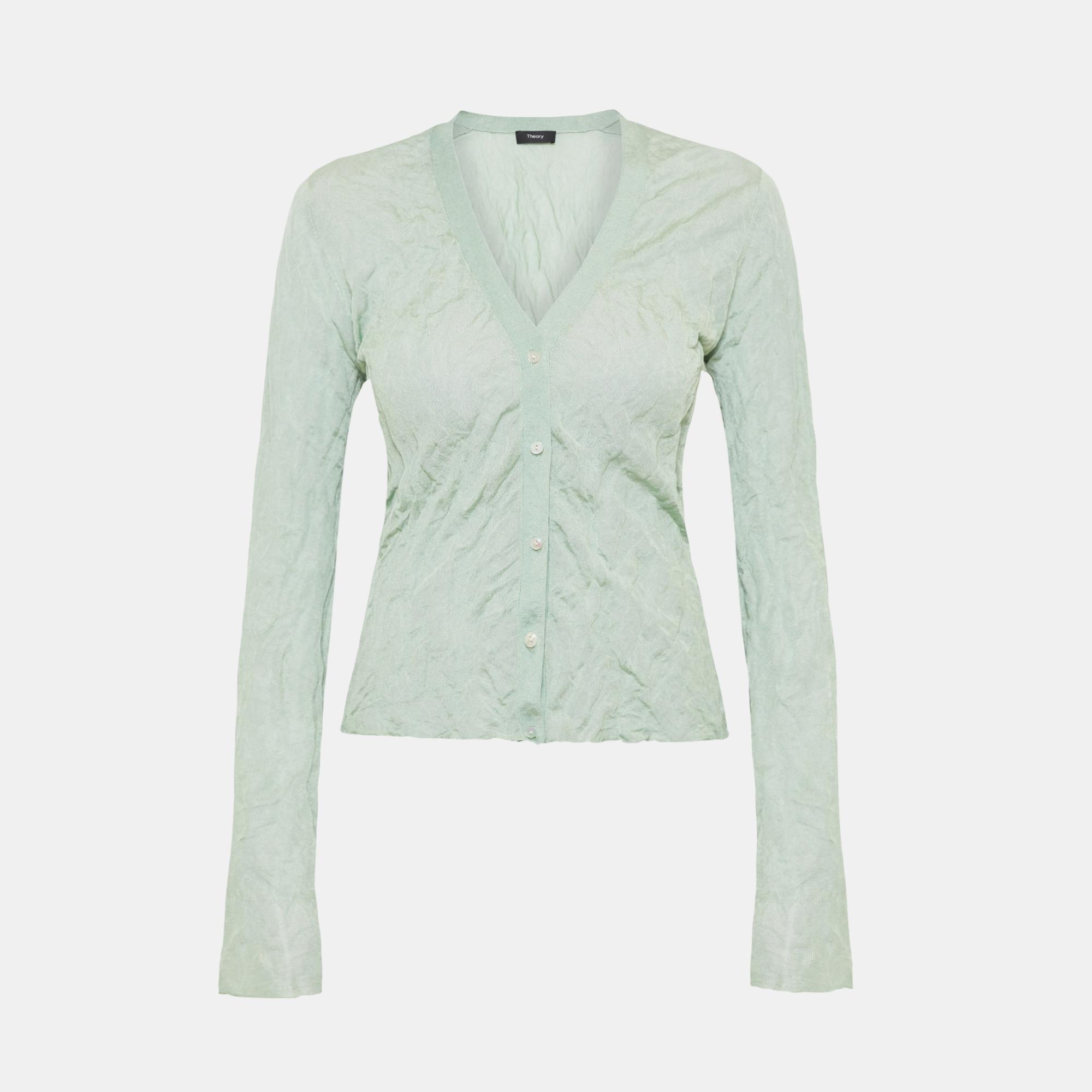 Crinkled Cardigan 0 - click to view larger image